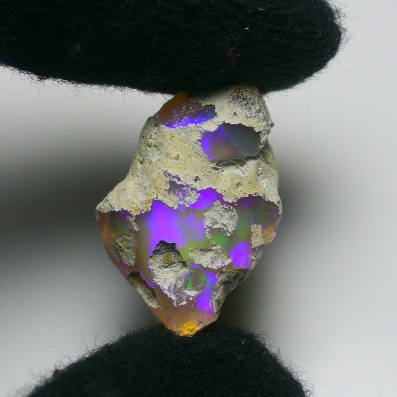 White Opal 16.40 Carats | Natural White Ethiopian Opal Rough - Ready for Cutting & Jewelry!