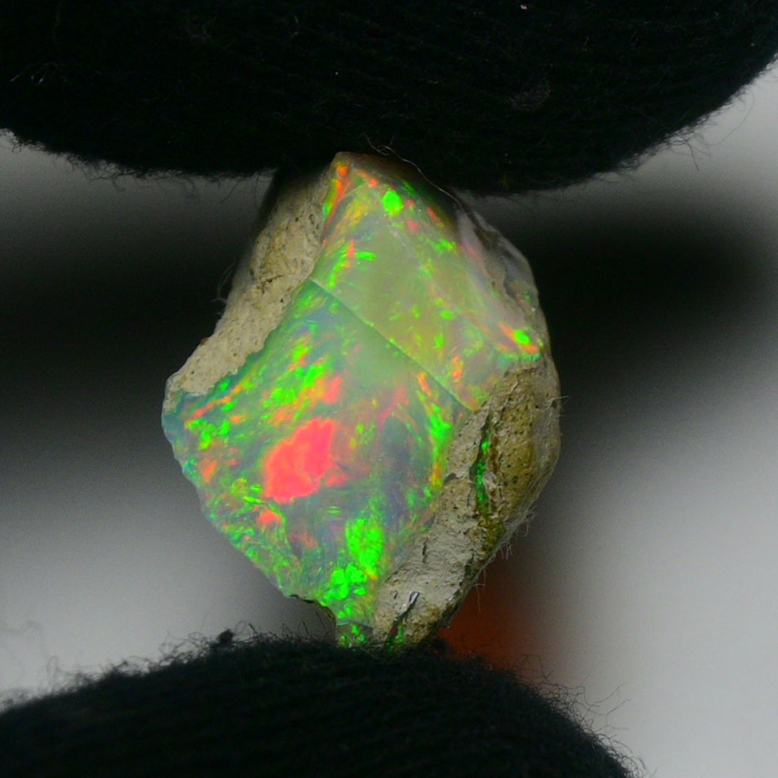 White Opal 11.65 Carats | Natural White Ethiopian Opal Rough - Ready for Cutting & Jewelry!