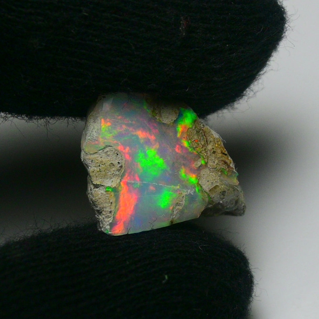 White Opal 7.20 Carats | Natural White Ethiopian Opal Rough - Ready for Cutting & Jewelry!