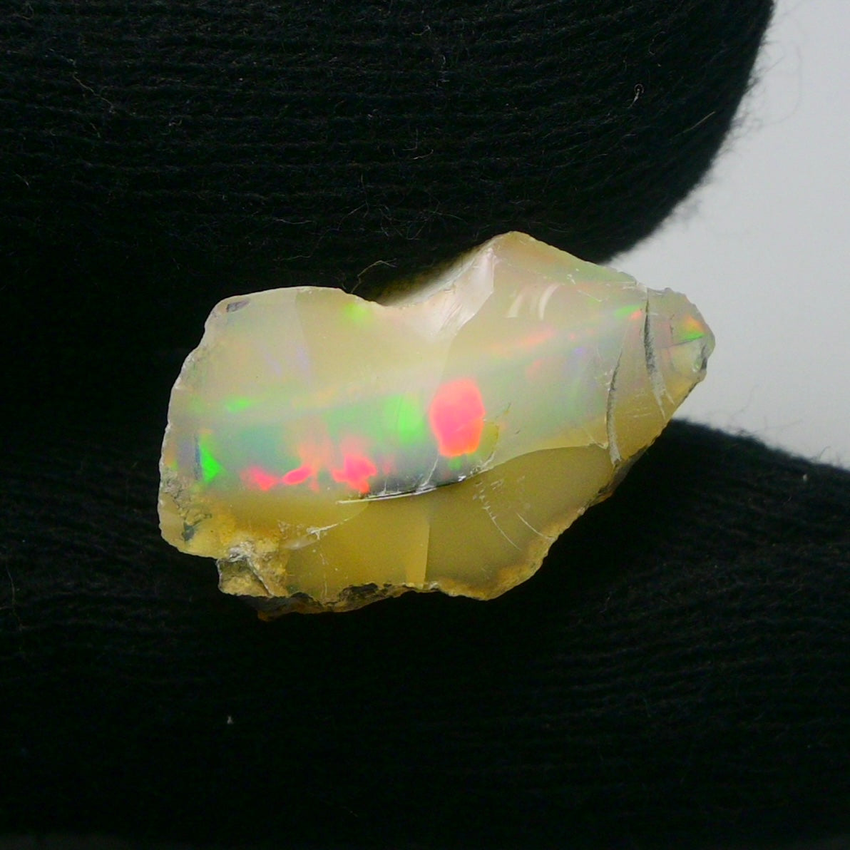 White Opal 10.35 Carats | Natural White Ethiopian Opal Rough - Ready for Cutting & Jewelry!