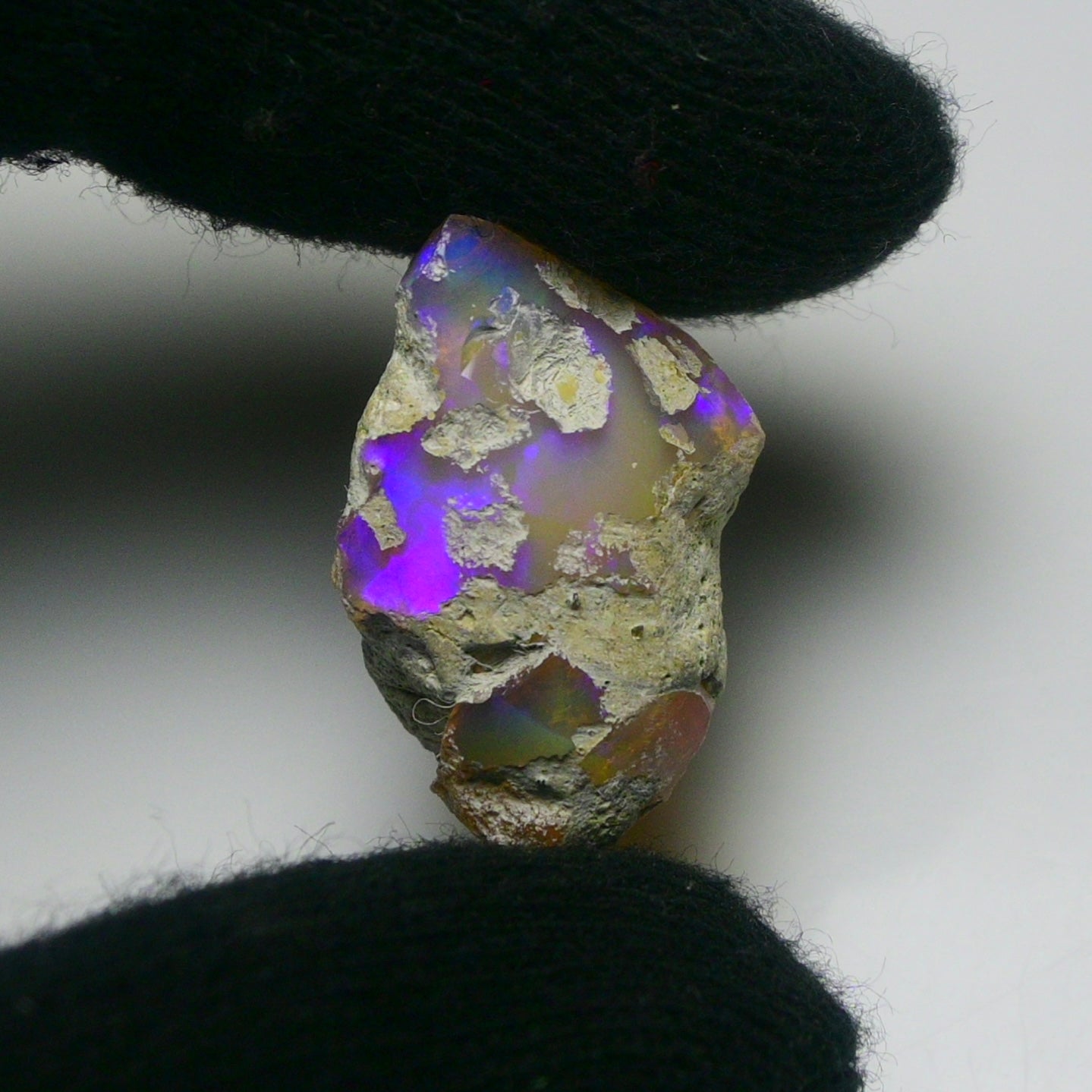 White Opal 16.40 Carats | Natural White Ethiopian Opal Rough - Ready for Cutting & Jewelry!