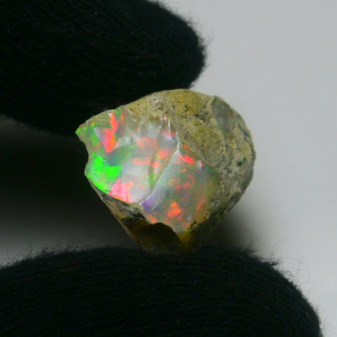 White Opal 12.05 Carats | Natural White Ethiopian Opal Rough - Ready for Cutting & Jewelry!