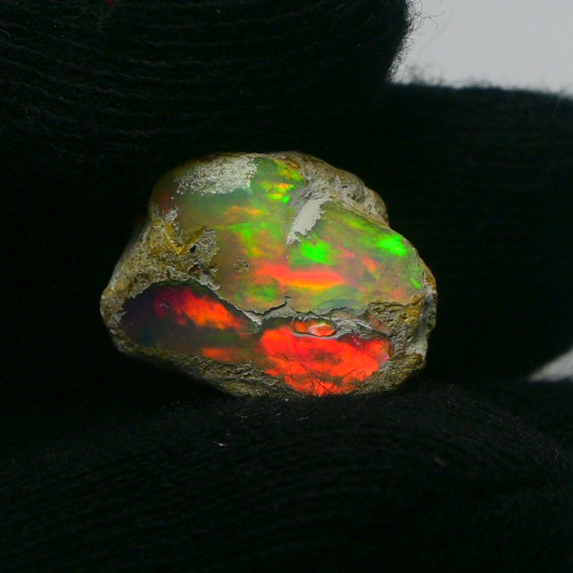 White Opal 8.65 Carats | Natural White Ethiopian Opal Rough - Ready for Cutting & Jewelry!