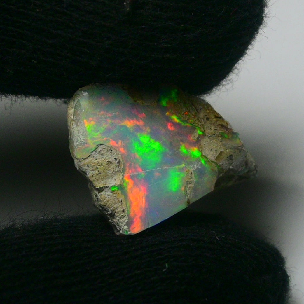 White Opal 7.20 Carats | Natural White Ethiopian Opal Rough - Ready for Cutting & Jewelry!