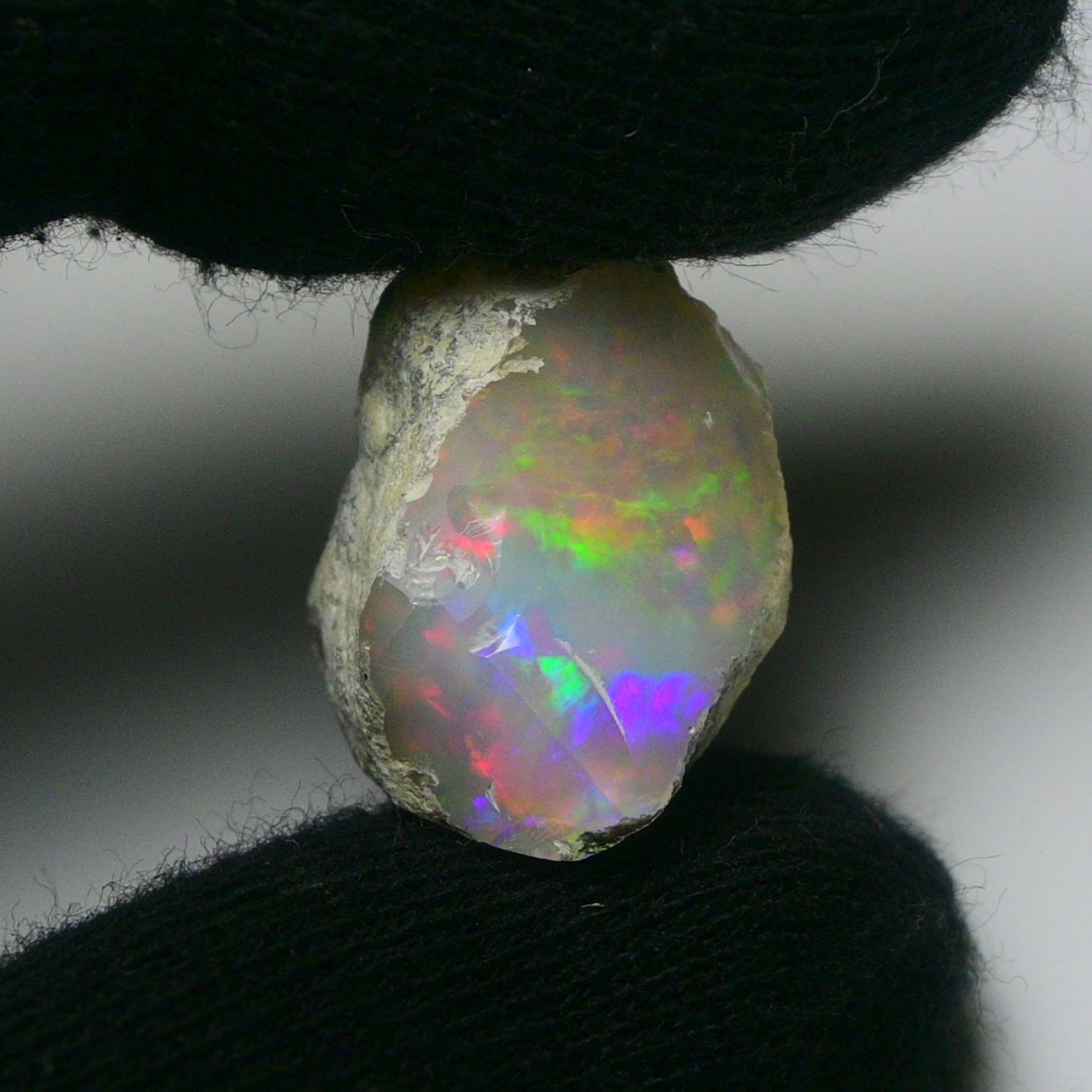 White Opal 21.30 Carats | Natural White Ethiopian Opal Rough - Ready for Cutting & Jewelry!