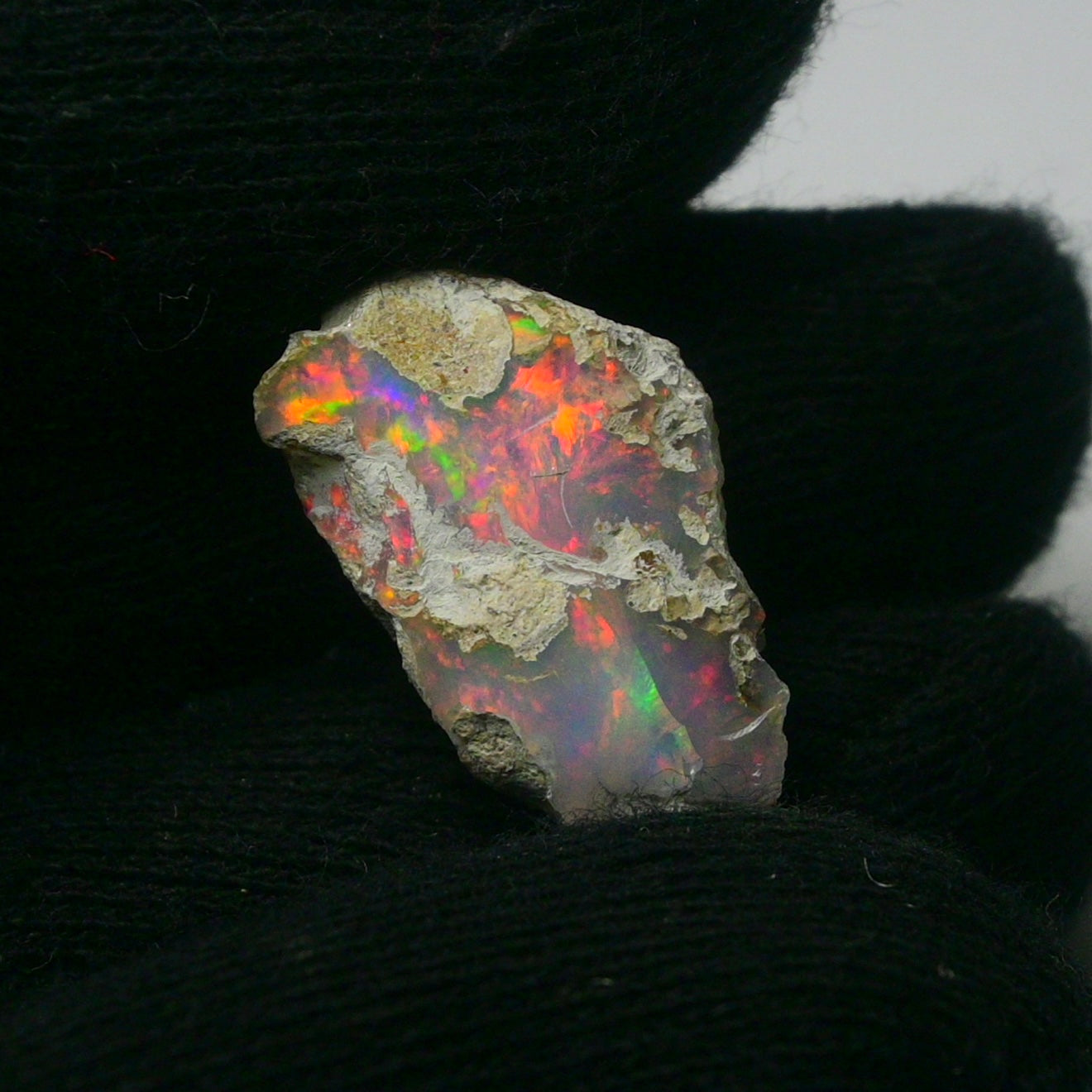 White Opal 10.00 Carats | Natural White Ethiopian Opal Rough - Ready for Cutting & Jewelry!