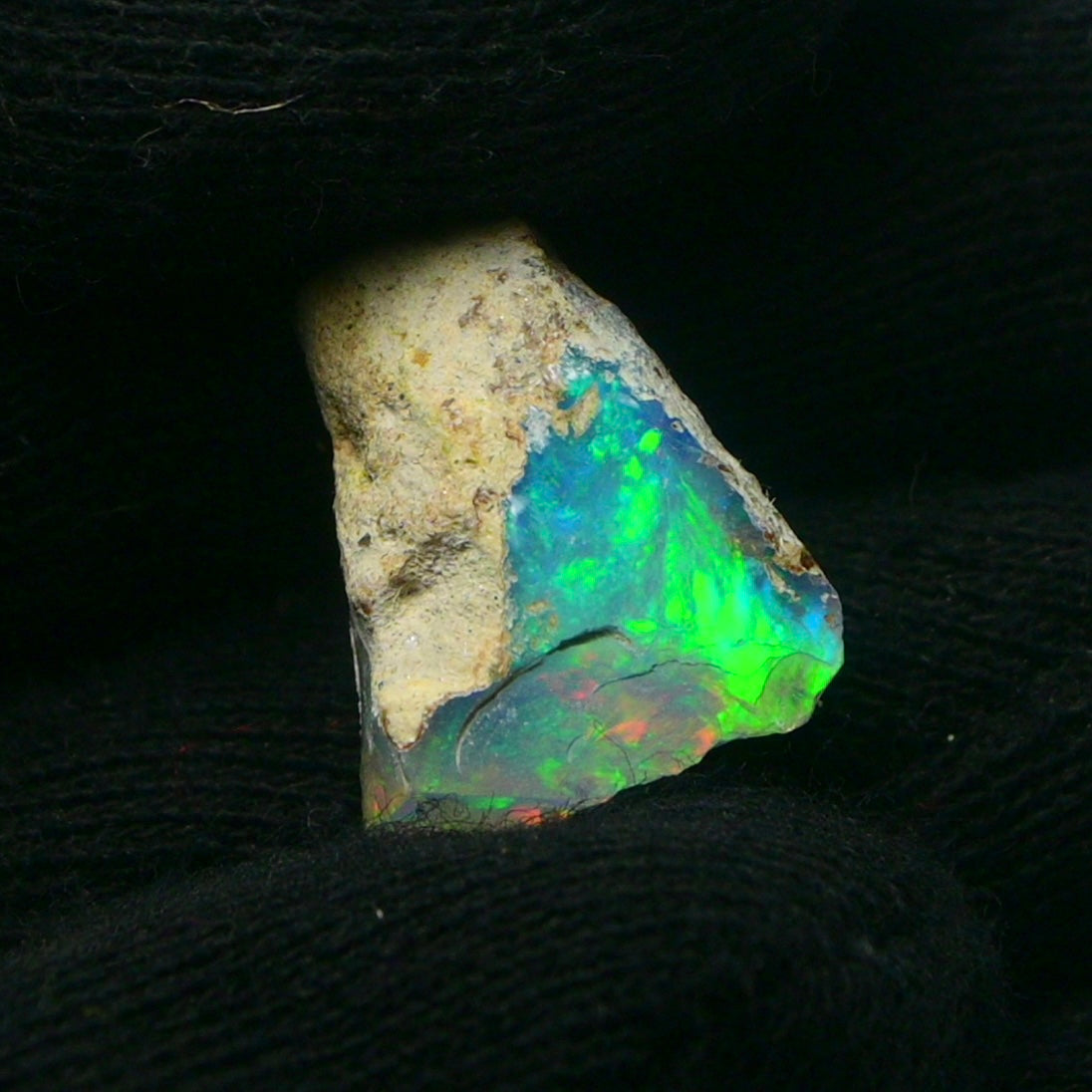 White Opal 9.75 Carats | Natural White Ethiopian Opal Rough - Ready for Cutting & Jewelry!