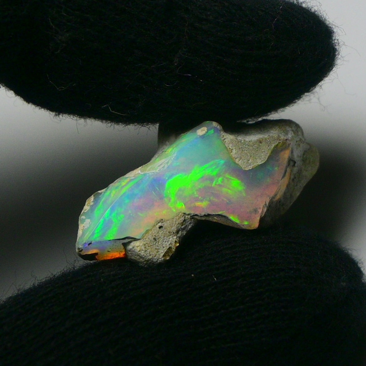 White Opal 13.60 Carats | Natural White Ethiopian Opal Rough - Ready for Cutting & Jewelry!