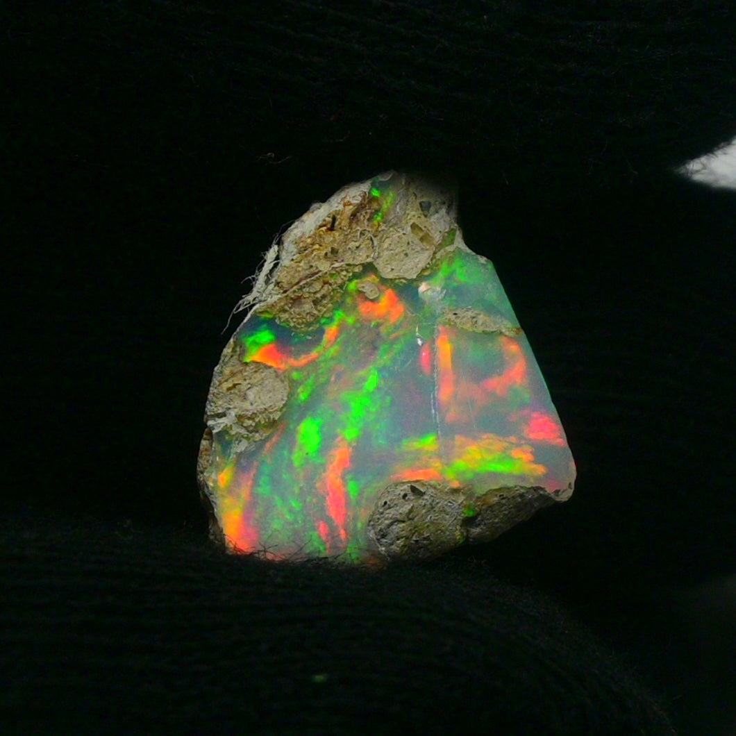 White Opal 7.20 Carats | Natural White Ethiopian Opal Rough - Ready for Cutting & Jewelry!