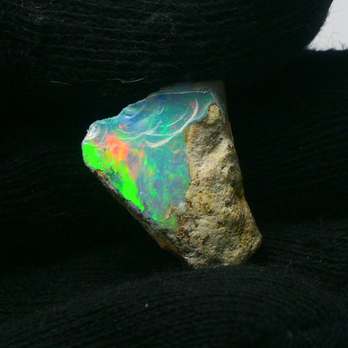 White Opal 9.75 Carats | Natural White Ethiopian Opal Rough - Ready for Cutting & Jewelry!