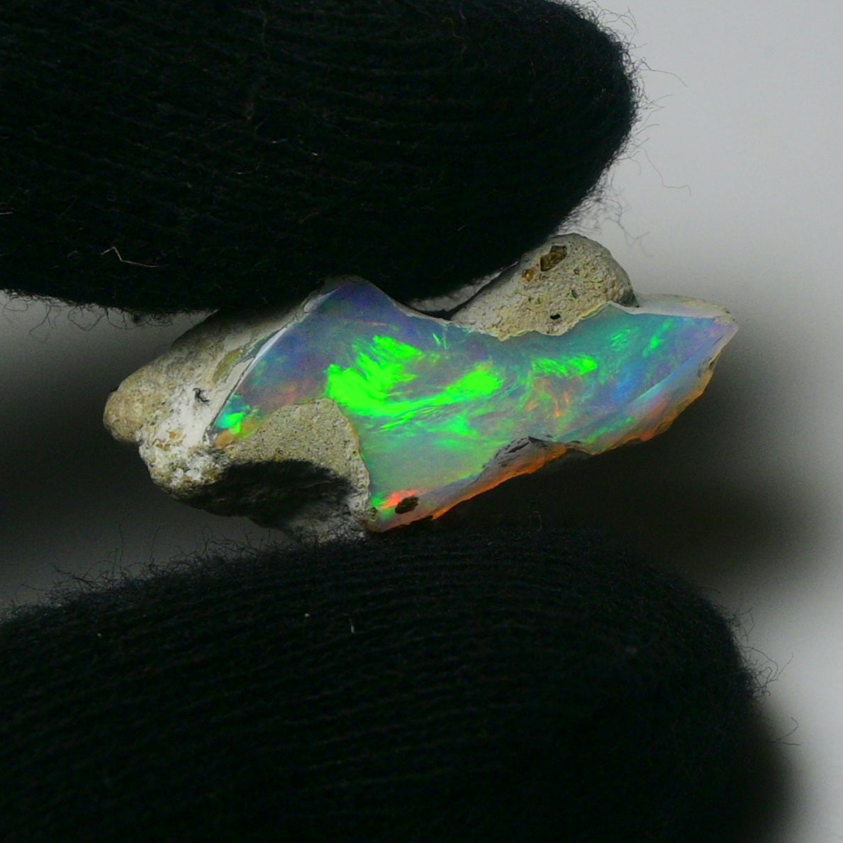 White Opal 13.60 Carats | Natural White Ethiopian Opal Rough - Ready for Cutting & Jewelry!