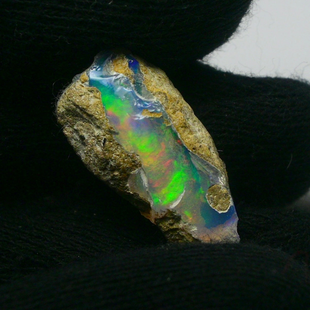 White Opal 10.25 Carats | Natural White Ethiopian Opal Rough - Ready for Cutting & Jewelry!