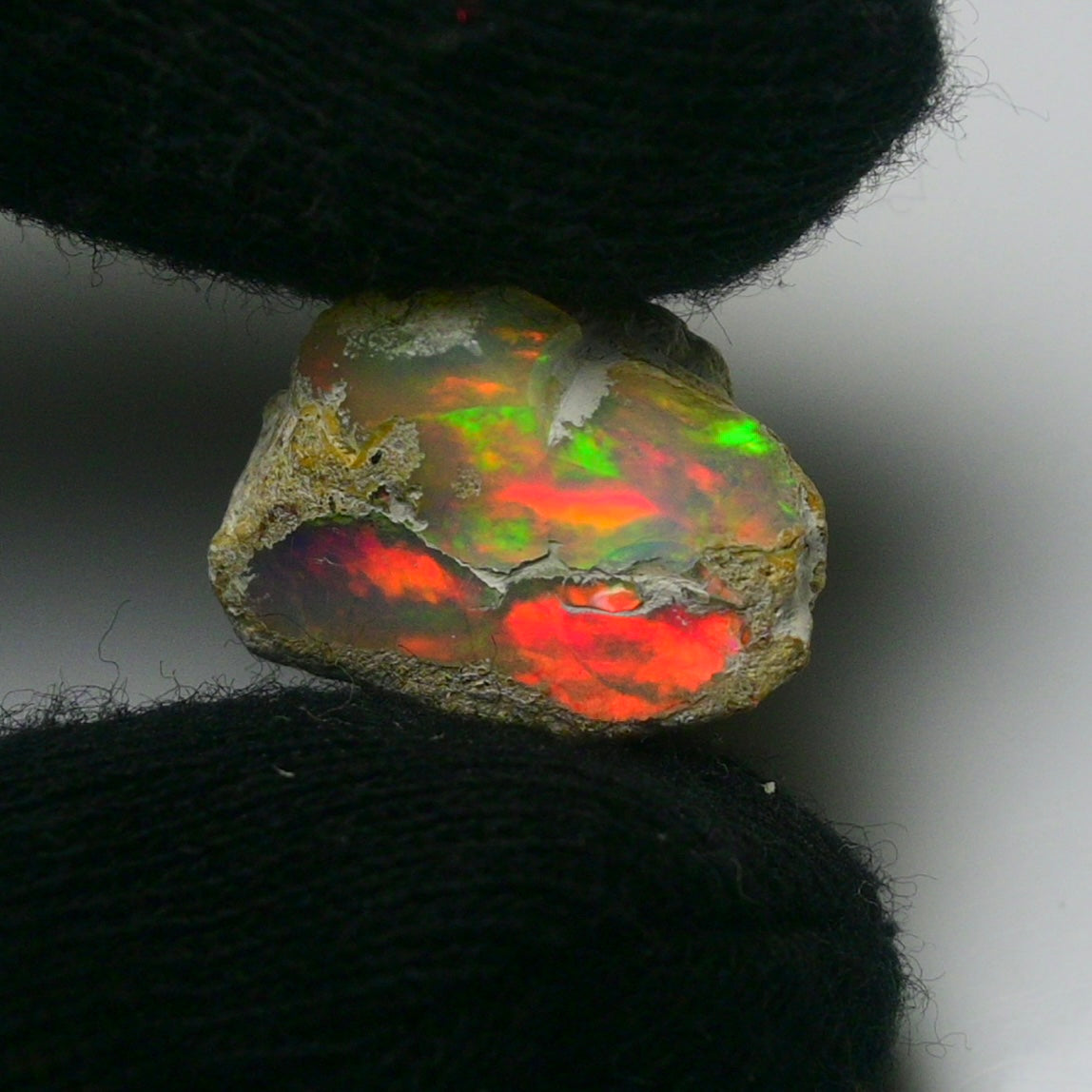 White Opal 8.65 Carats | Natural White Ethiopian Opal Rough - Ready for Cutting & Jewelry!