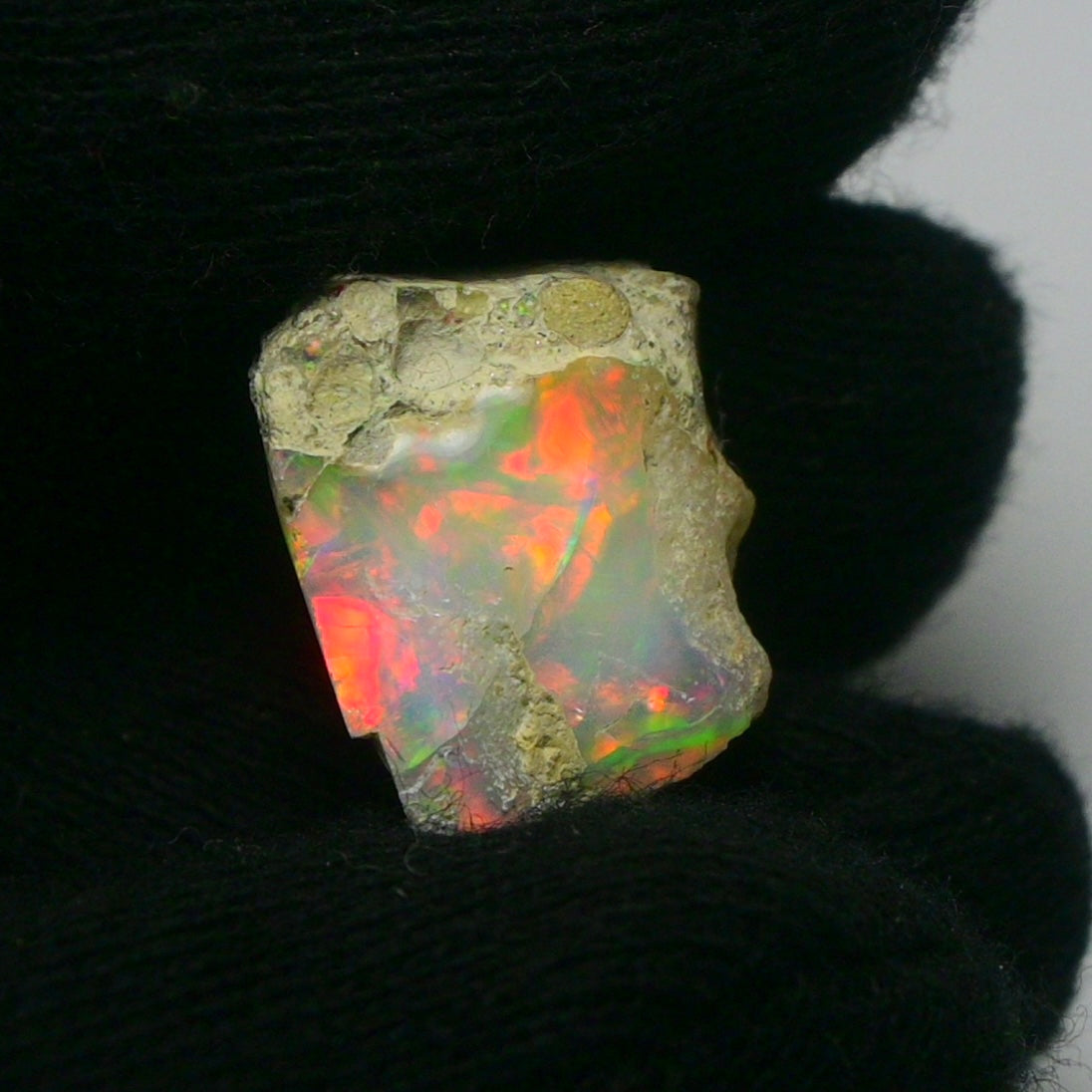 White Opal 11.25 Carats | Natural White Ethiopian Opal Rough - Ready for Cutting & Jewelry!