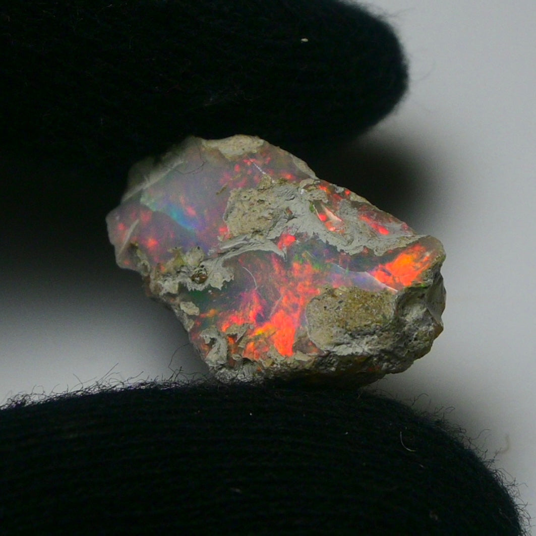 White Opal 10.00 Carats | Natural White Ethiopian Opal Rough - Ready for Cutting & Jewelry!