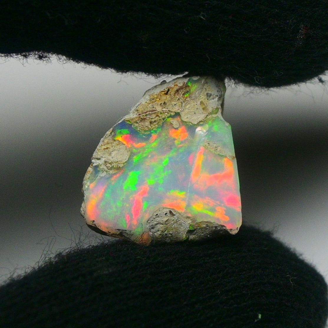 White Opal 7.20 Carats | Natural White Ethiopian Opal Rough - Ready for Cutting & Jewelry!
