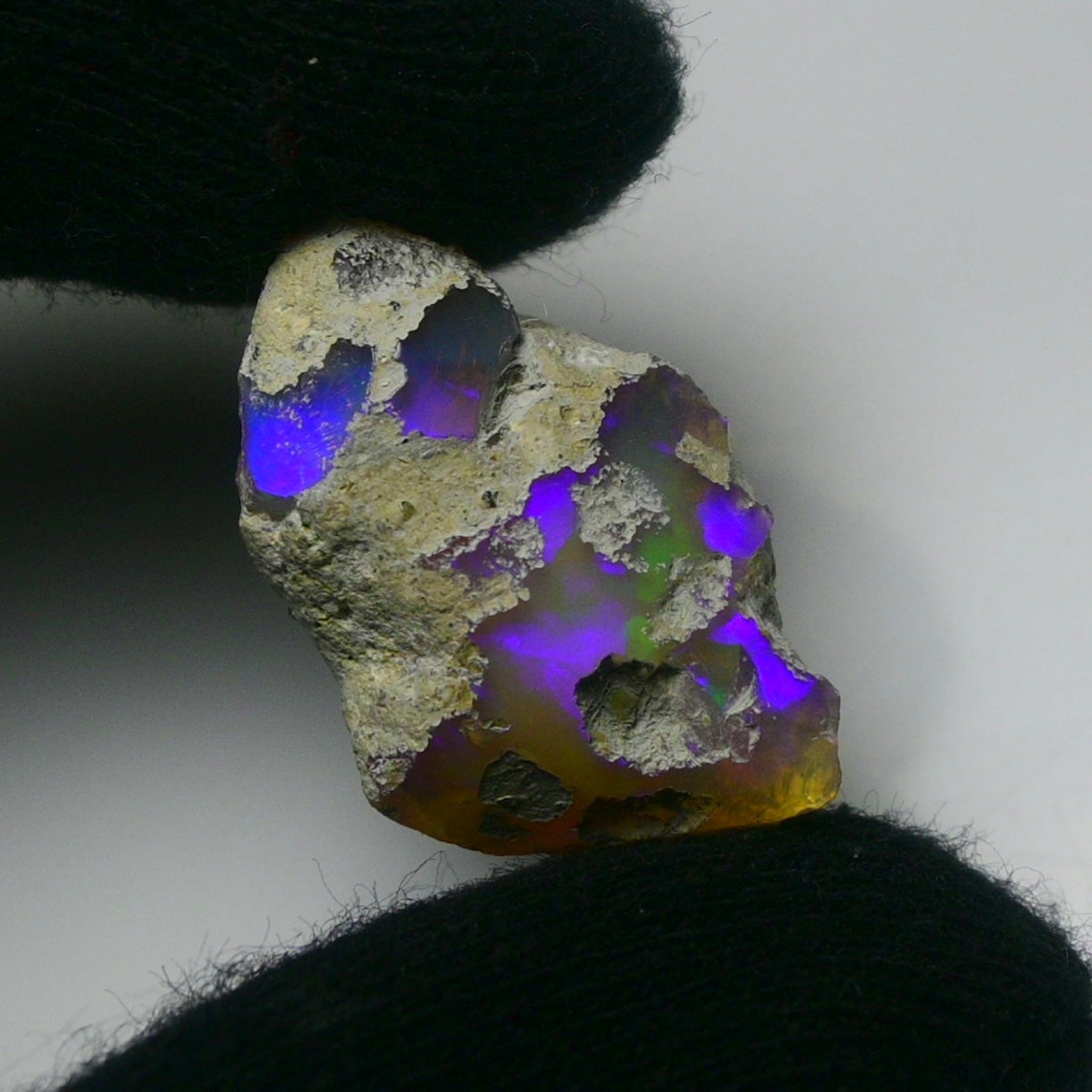 White Opal 16.40 Carats | Natural White Ethiopian Opal Rough - Ready for Cutting & Jewelry!