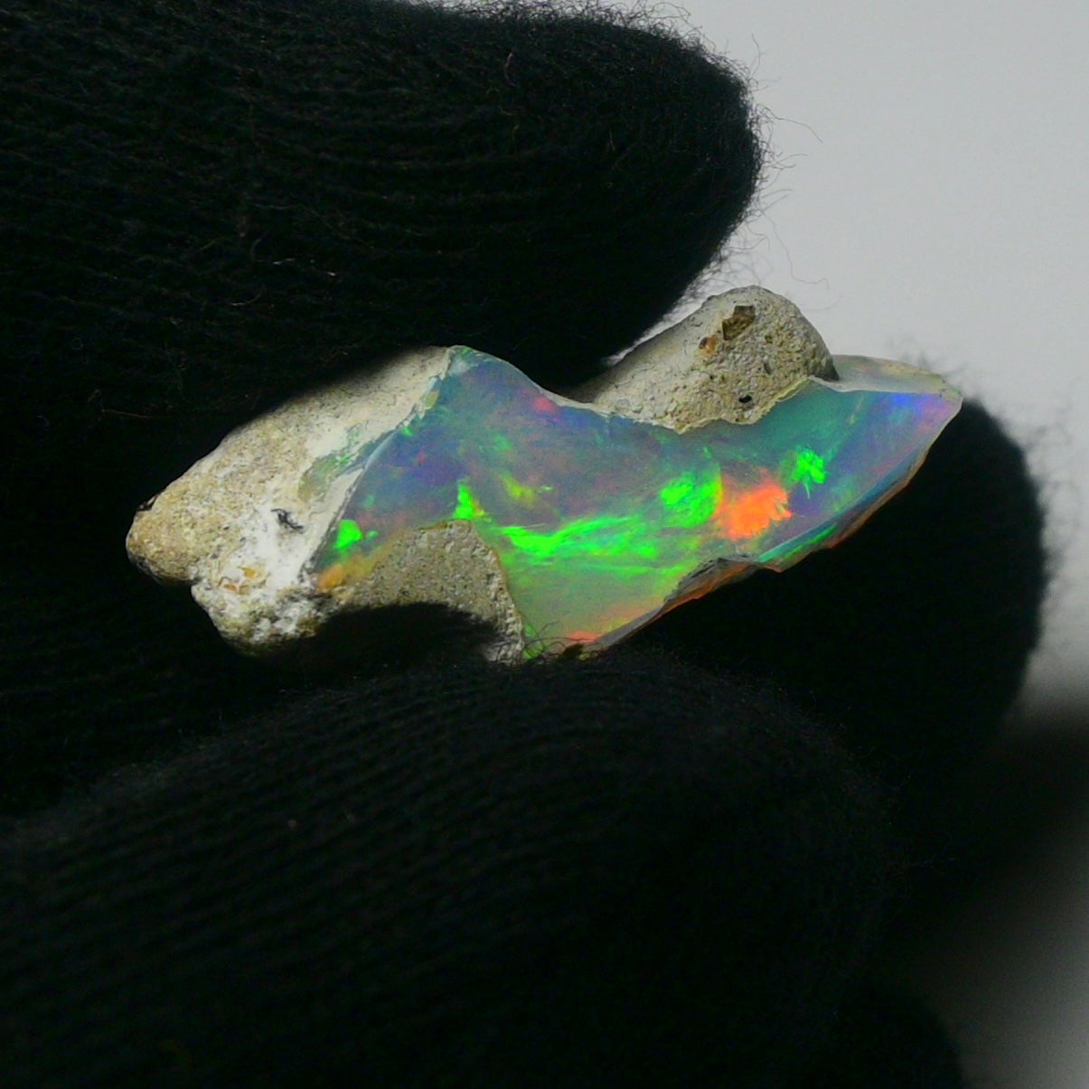 White Opal 13.60 Carats | Natural White Ethiopian Opal Rough - Ready for Cutting & Jewelry!