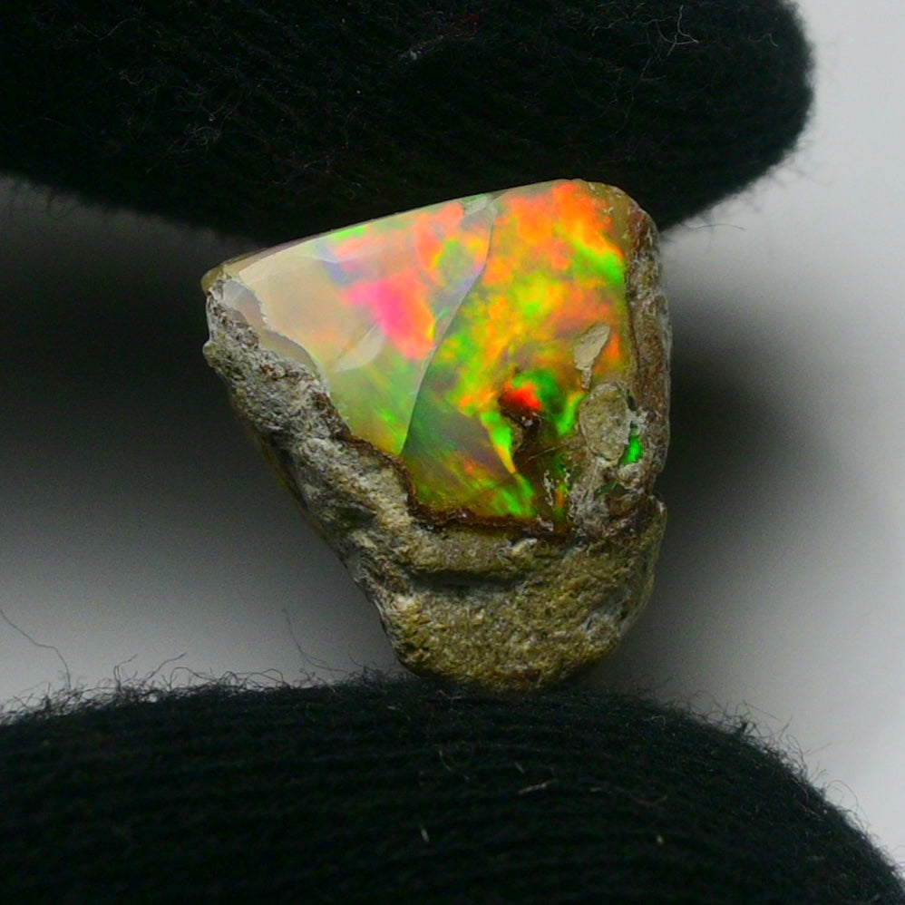 White Opal 9.40 Carats | Natural White Ethiopian Opal Rough - Ready for Cutting & Jewelry!