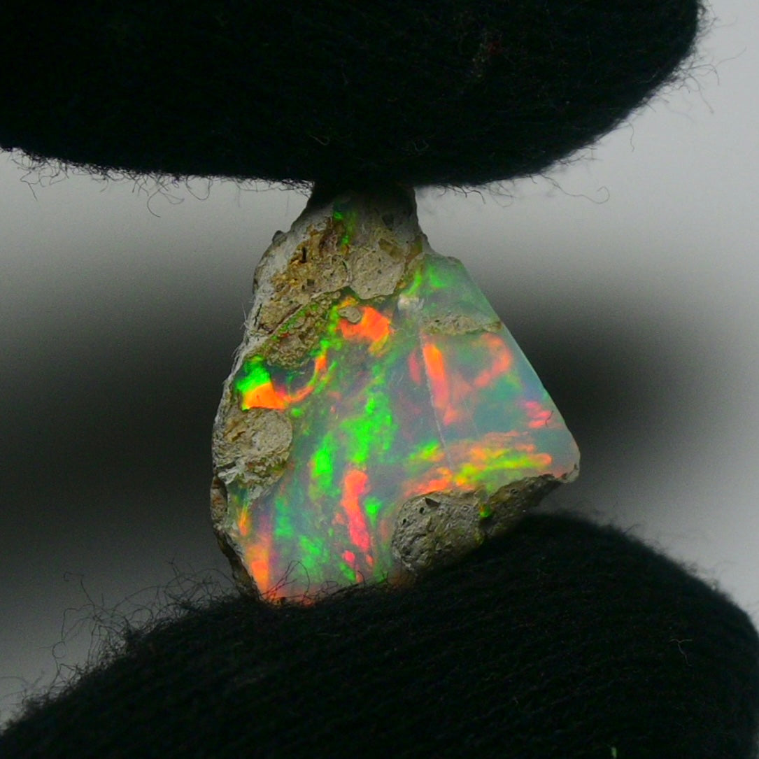 White Opal 7.20 Carats | Natural White Ethiopian Opal Rough - Ready for Cutting & Jewelry!