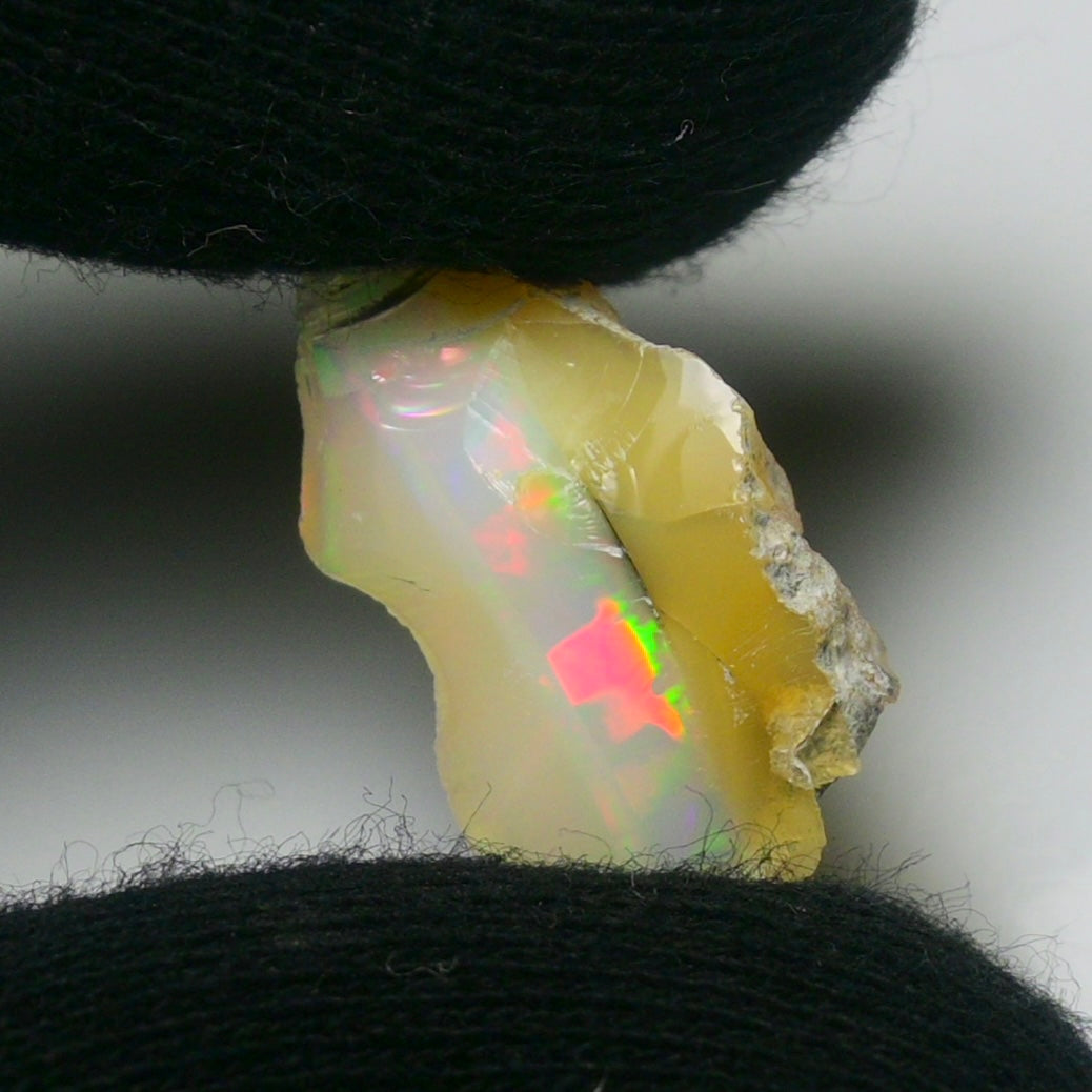 White Opal 10.35 Carats | Natural White Ethiopian Opal Rough - Ready for Cutting & Jewelry!