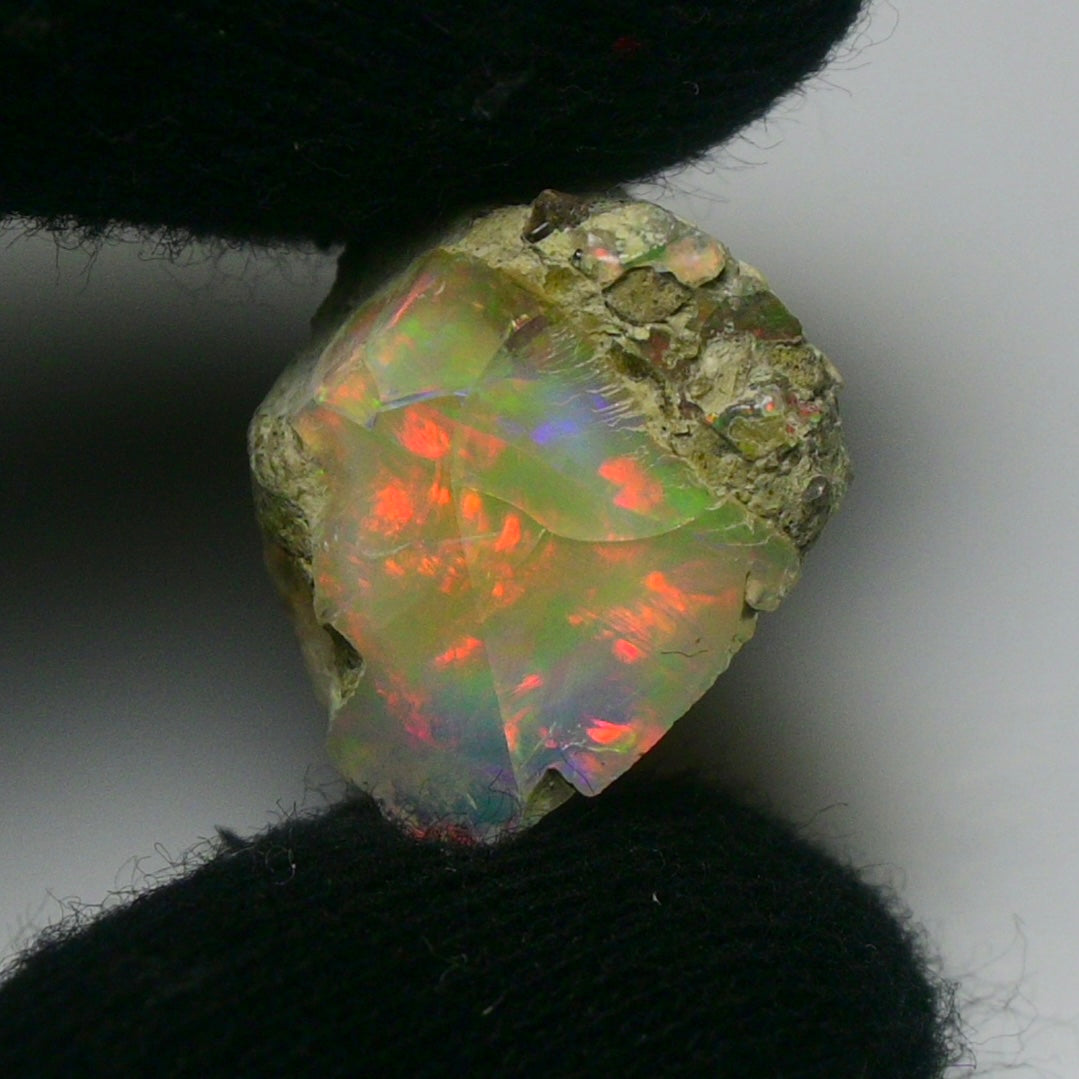 White Opal 11.25 Carats | Natural White Ethiopian Opal Rough - Ready for Cutting & Jewelry!