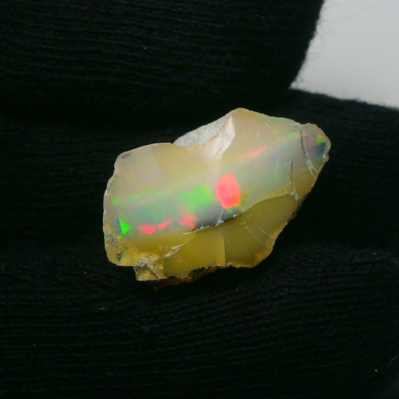White Opal 10.35 Carats | Natural White Ethiopian Opal Rough - Ready for Cutting & Jewelry!