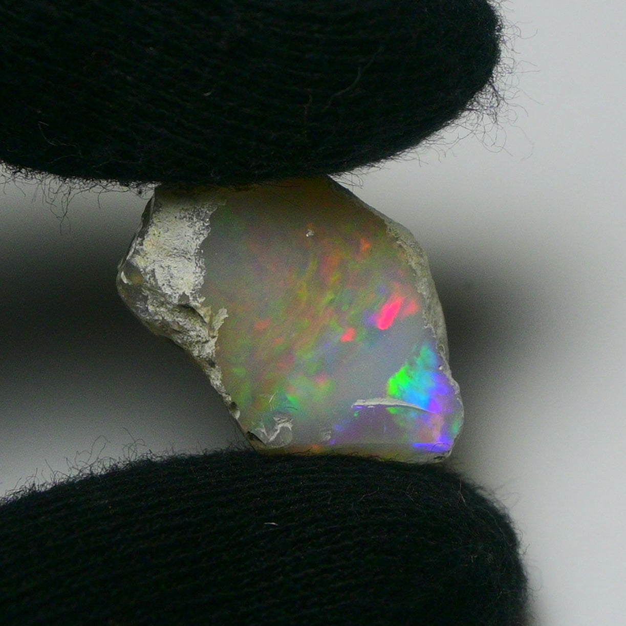 White Opal 21.30 Carats | Natural White Ethiopian Opal Rough - Ready for Cutting & Jewelry!