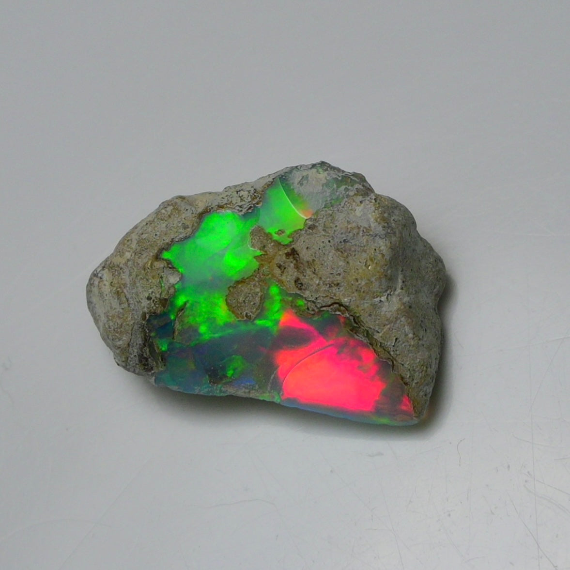 White Opal 13.40 Carats | Natural White Ethiopian Opal Rough - Ready for Cutting & Jewelry!