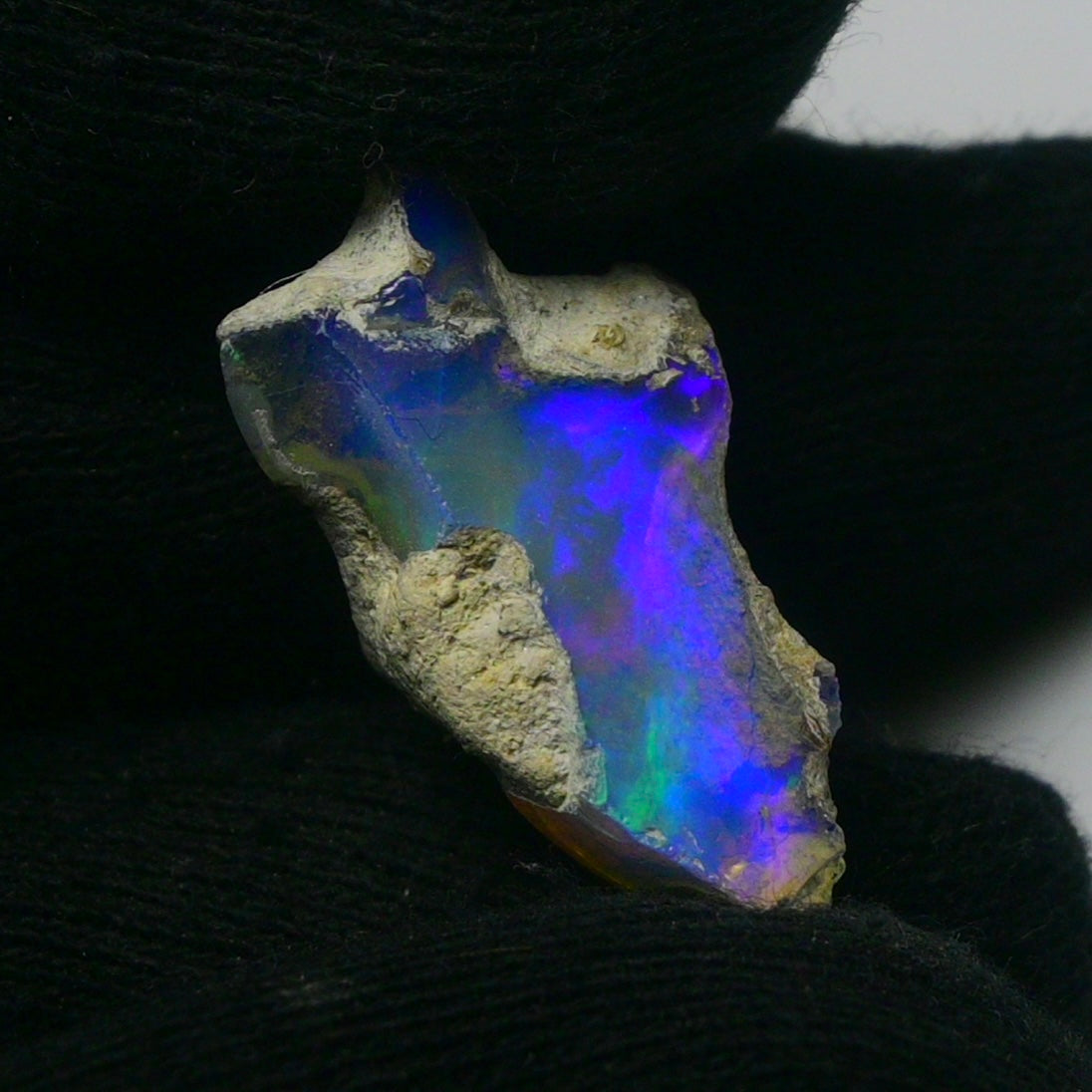 White Opal 14.60 Carats | Natural White Ethiopian Opal Rough - Ready for Cutting & Jewelry!