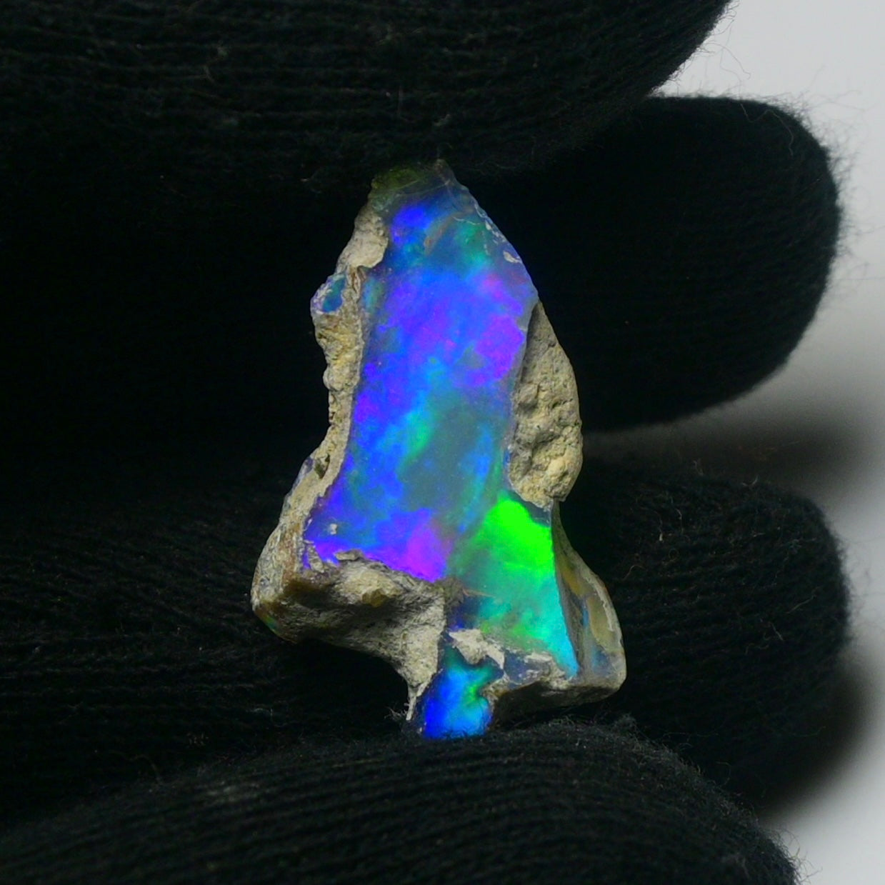 White Opal 14.60 Carats | Natural White Ethiopian Opal Rough - Ready for Cutting & Jewelry!