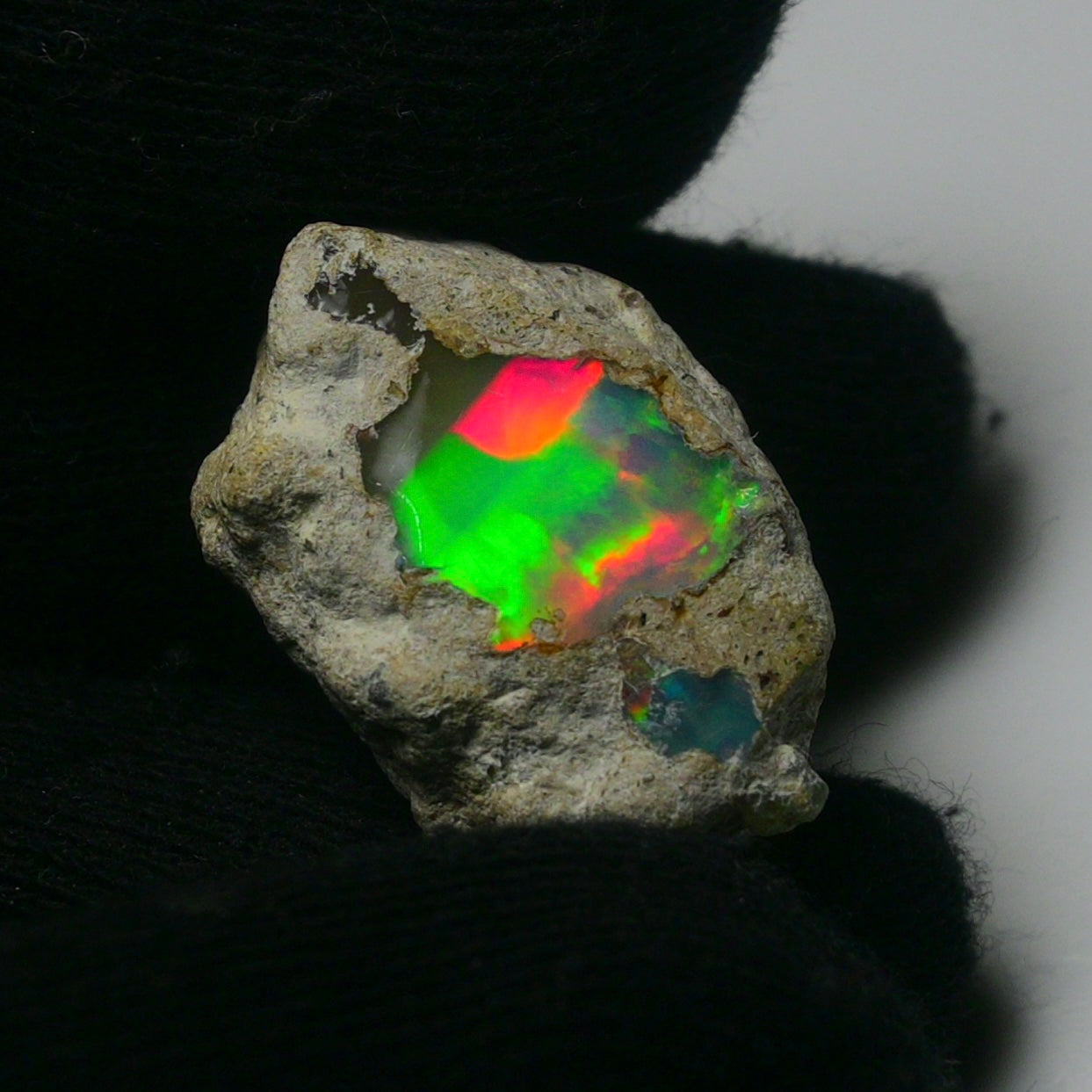 White Opal 20.00 Carats | Natural White Ethiopian Opal Rough - Ready for Cutting & Jewelry!
