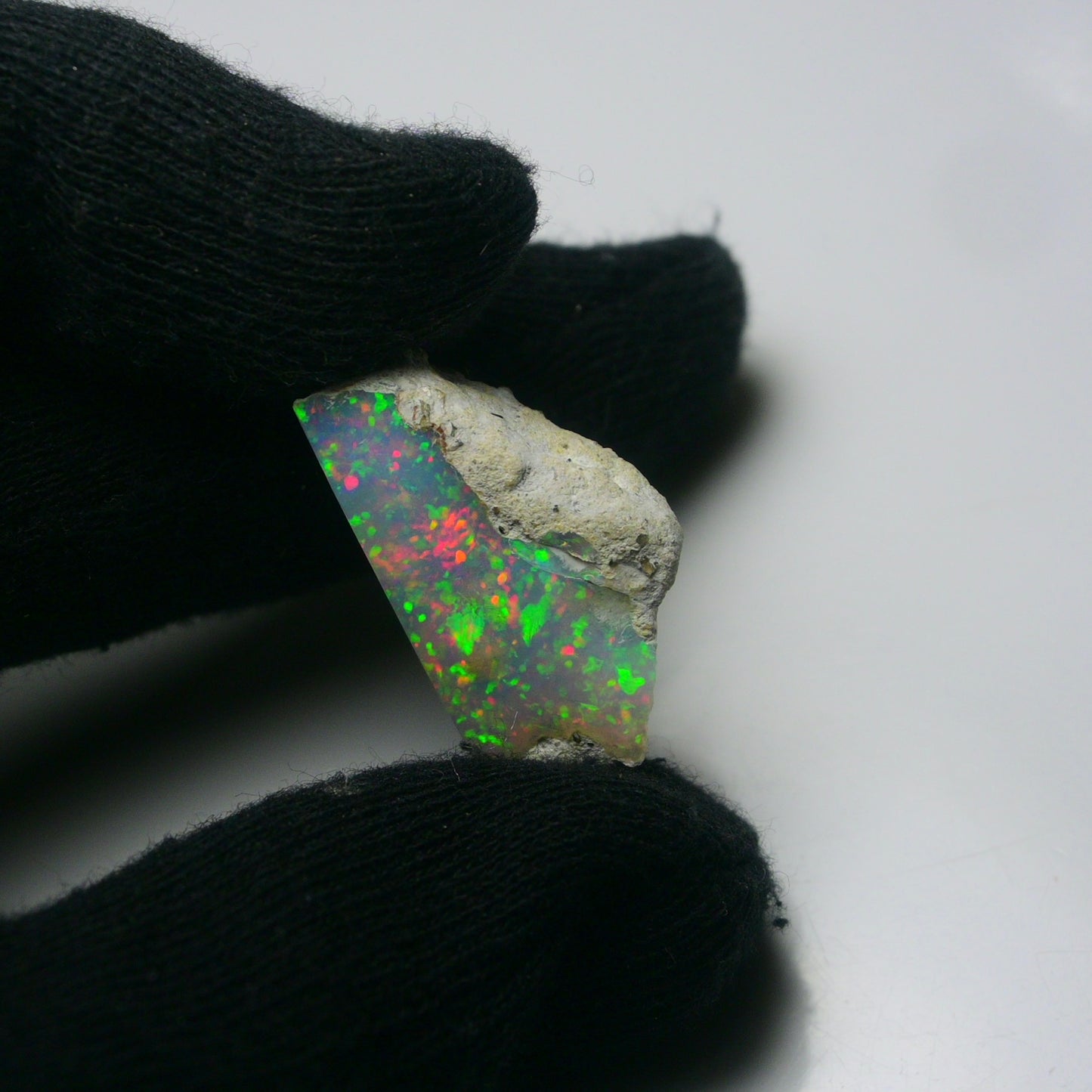 White Opal 18.45 Carats | Natural White Ethiopian Opal Rough - Ready for Cutting & Jewelry!