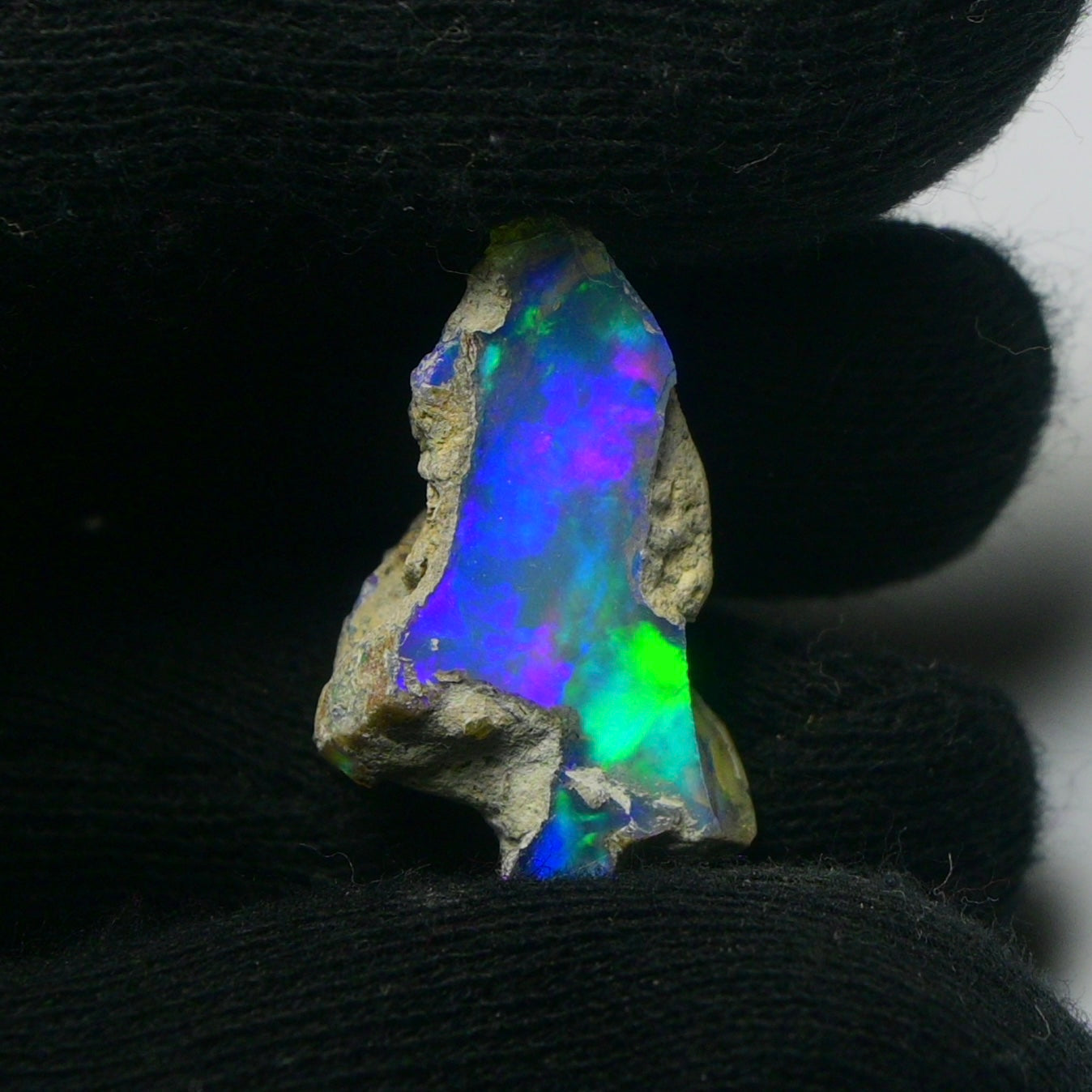 White Opal 14.60 Carats | Natural White Ethiopian Opal Rough - Ready for Cutting & Jewelry!