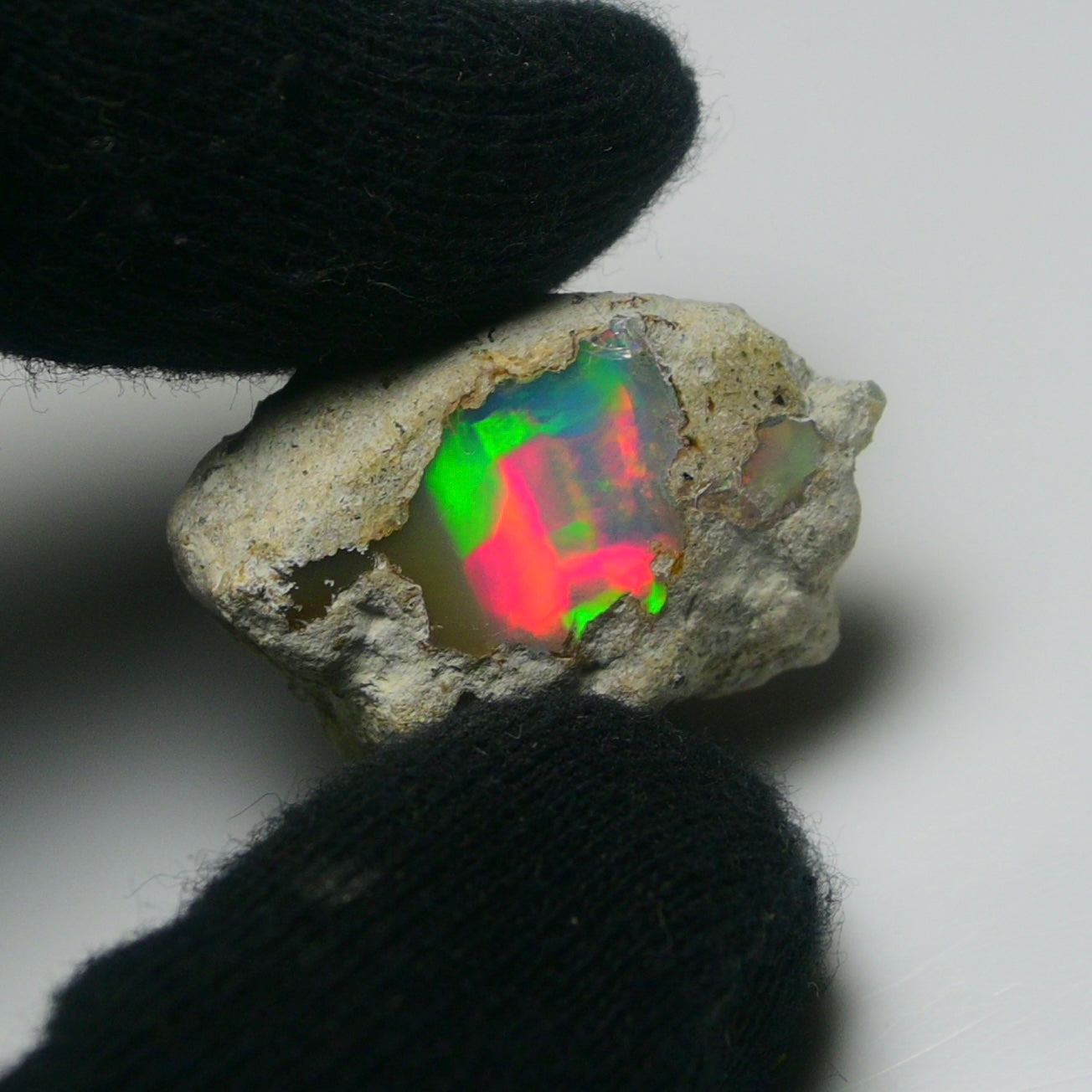 White Opal 20.00 Carats | Natural White Ethiopian Opal Rough - Ready for Cutting & Jewelry!