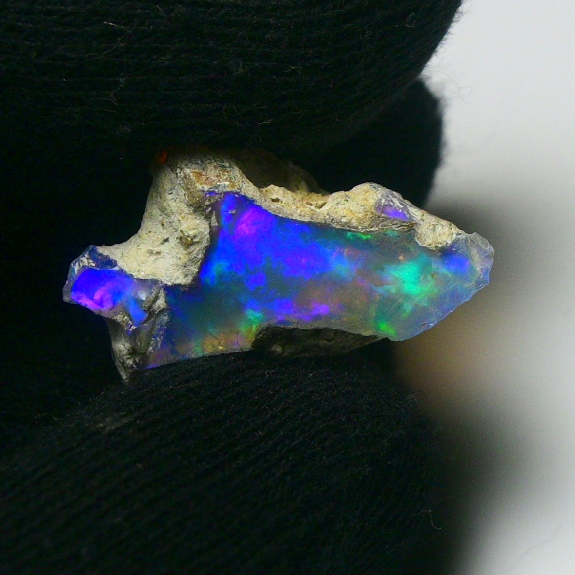White Opal 14.60 Carats | Natural White Ethiopian Opal Rough - Ready for Cutting & Jewelry!