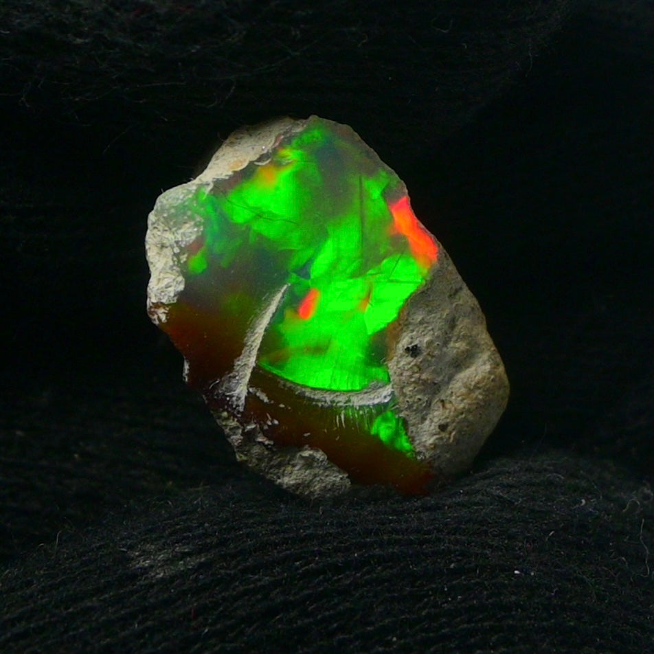 White Opal 6.05 Carats | Natural White Ethiopian Opal Rough - Ready for Cutting & Jewelry!