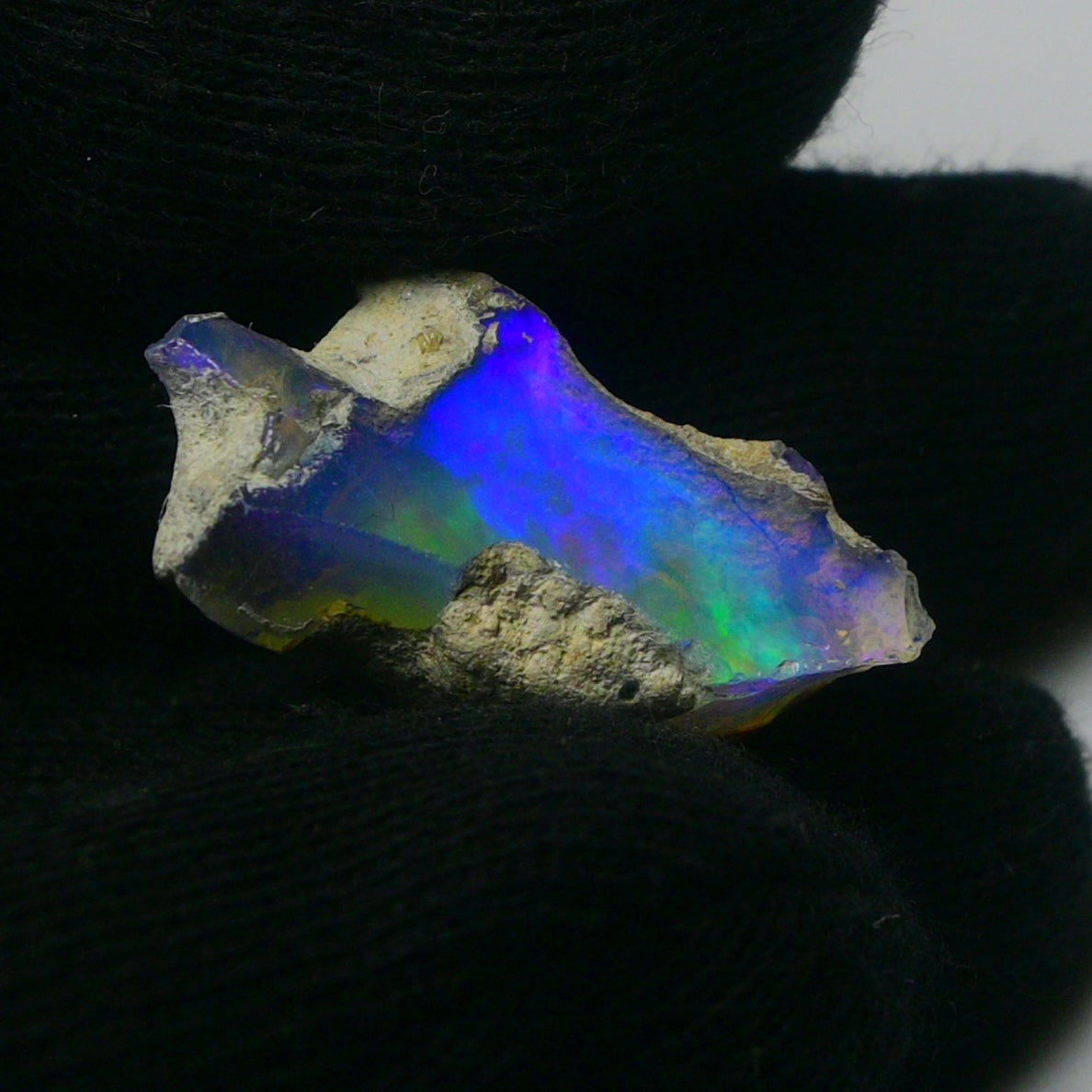 White Opal 14.60 Carats | Natural White Ethiopian Opal Rough - Ready for Cutting & Jewelry!
