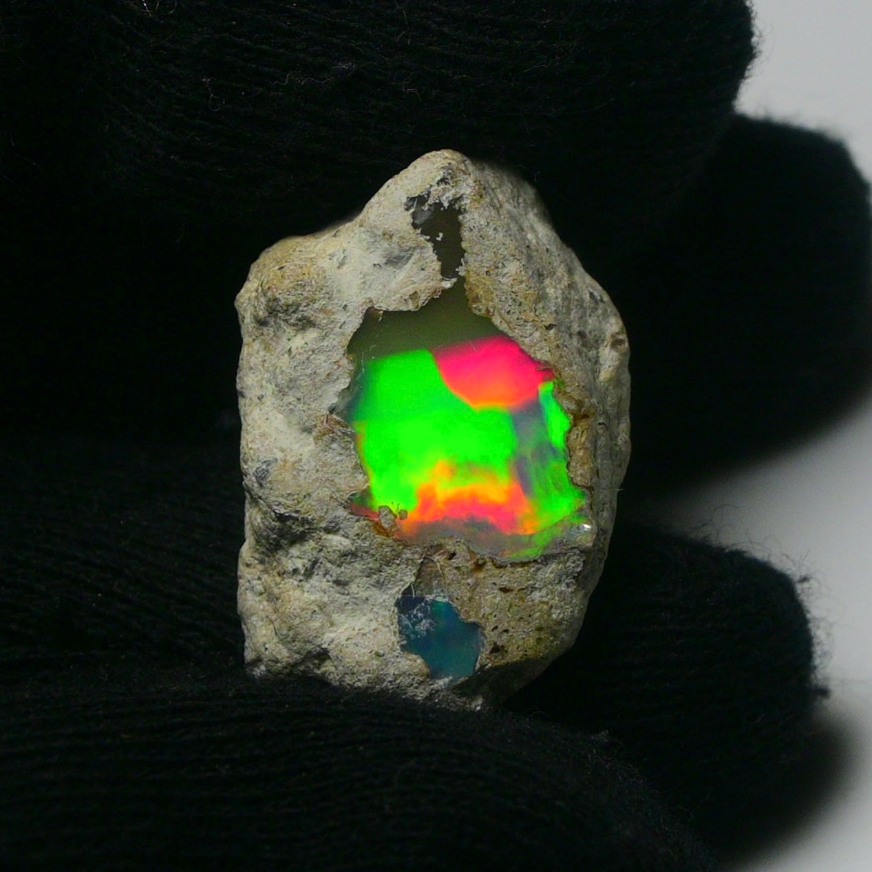 White Opal 20.00 Carats | Natural White Ethiopian Opal Rough - Ready for Cutting & Jewelry!