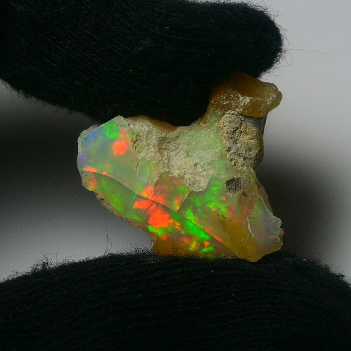 White Opal 14.20 Carats | Natural White Ethiopian Opal Rough - Ready for Cutting & Jewelry!