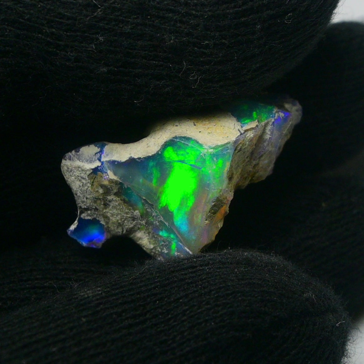 White Opal 14.60 Carats | Natural White Ethiopian Opal Rough - Ready for Cutting & Jewelry!