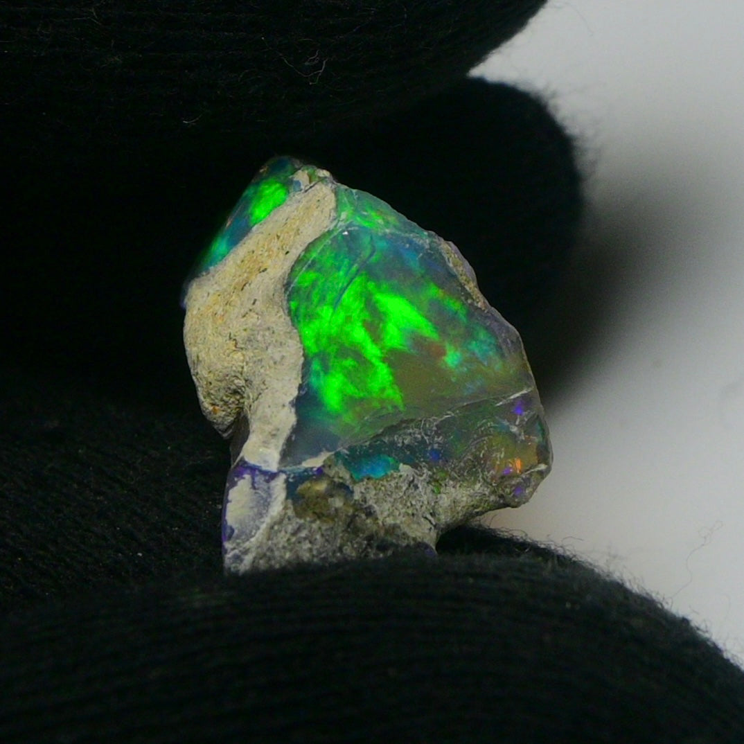 White Opal 14.60 Carats | Natural White Ethiopian Opal Rough - Ready for Cutting & Jewelry!