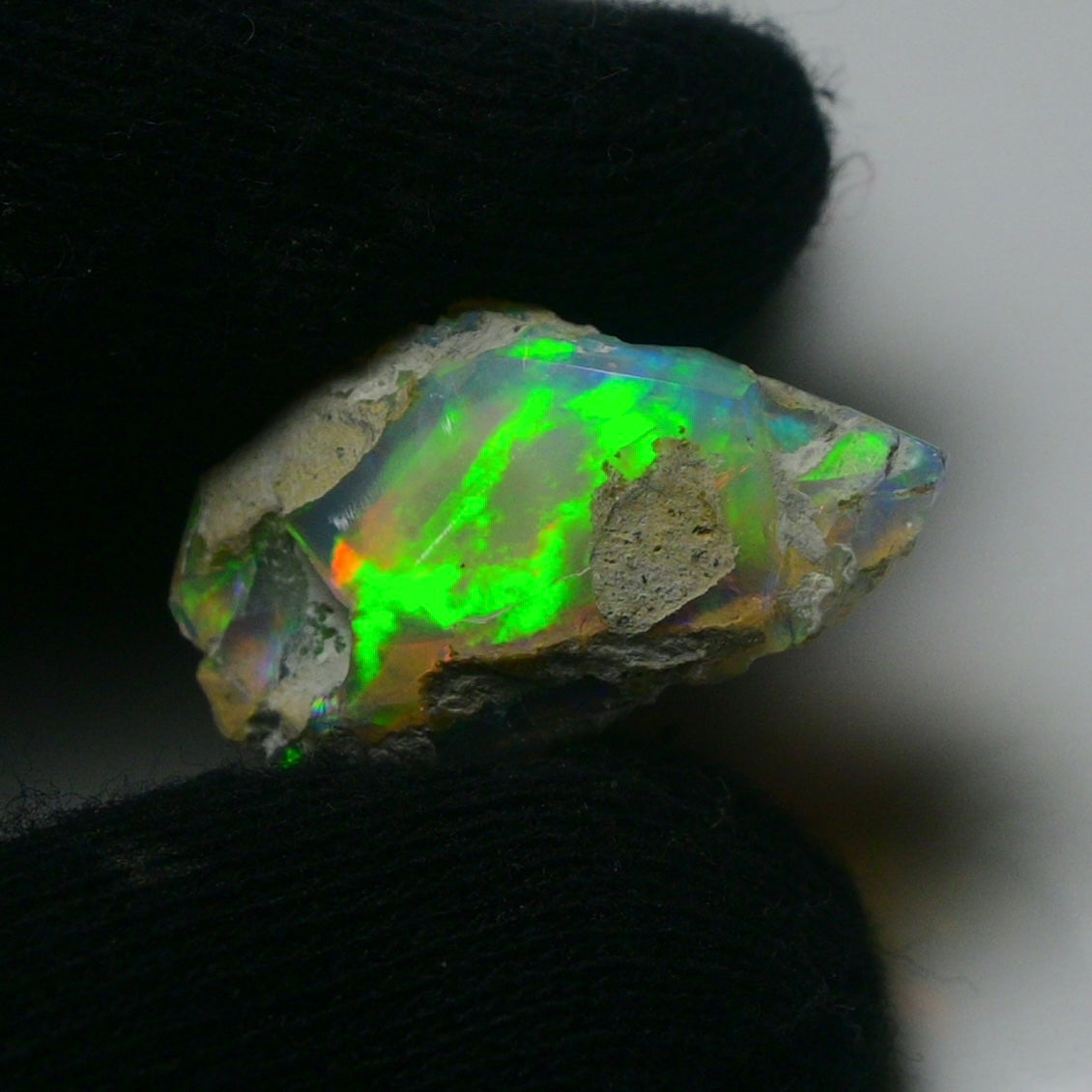 White Opal 14.60 Carats | Natural White Ethiopian Opal Rough - Ready for Cutting & Jewelry!