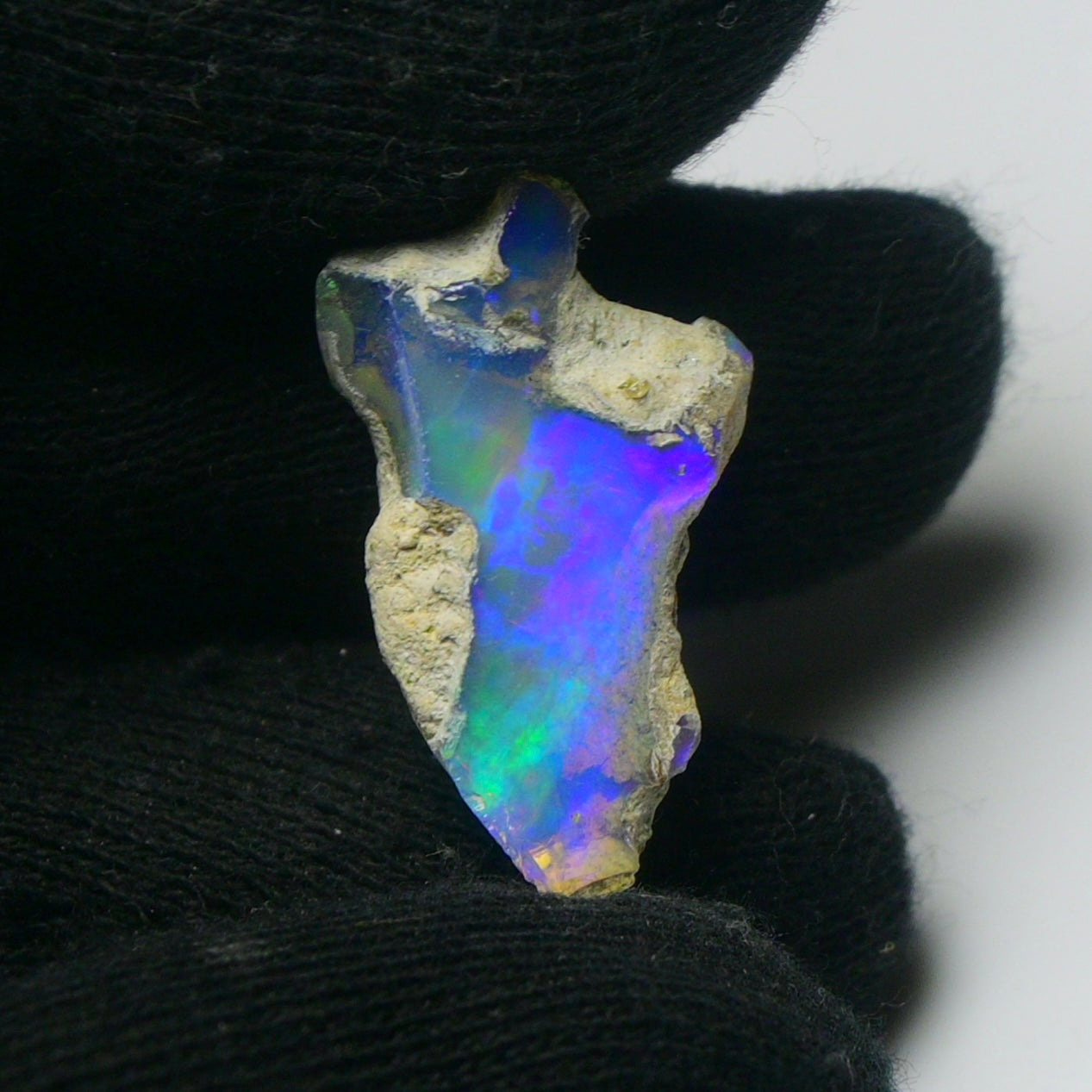 White Opal 14.60 Carats | Natural White Ethiopian Opal Rough - Ready for Cutting & Jewelry!