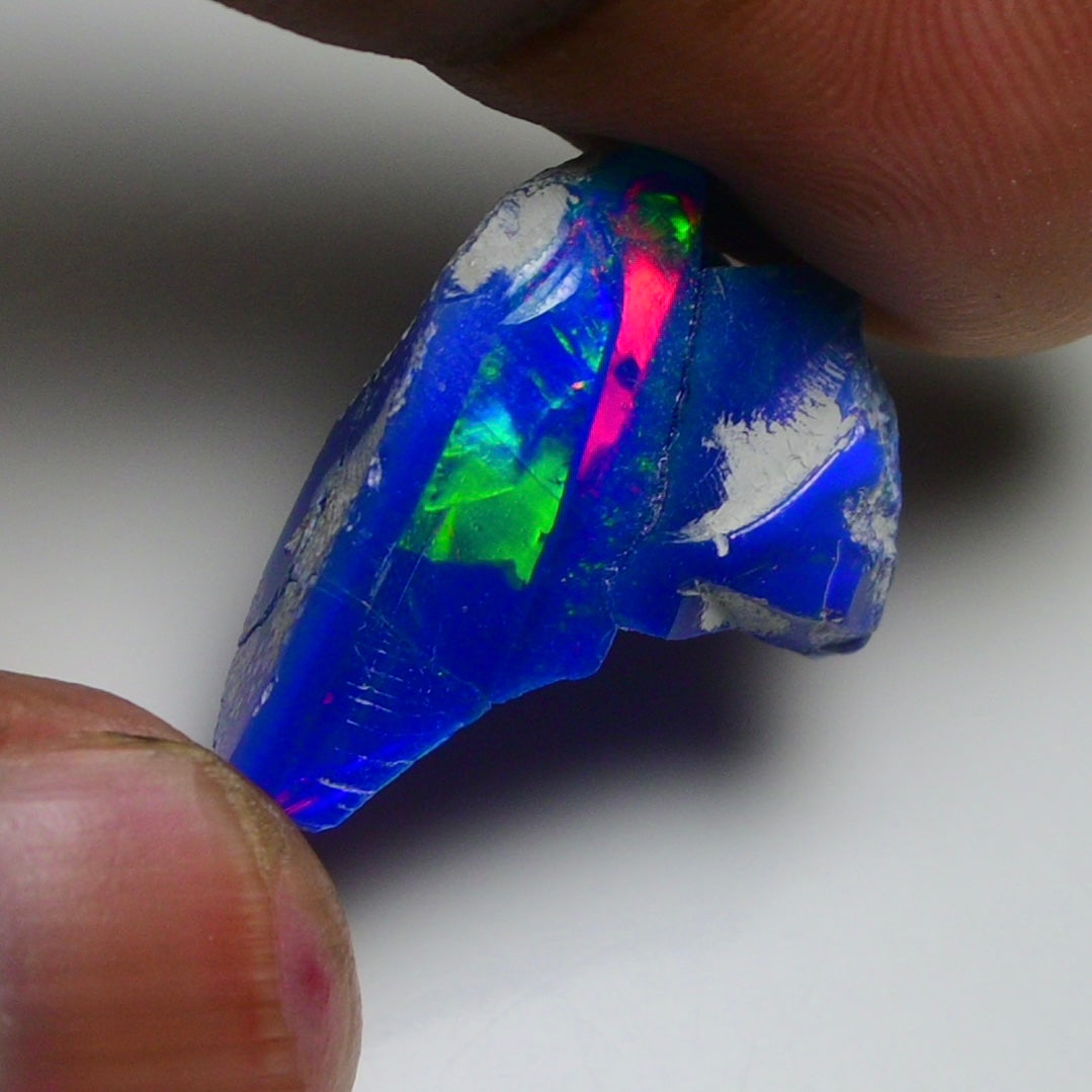 Rare Blue Opal 11.80 Carats | Natural Blue Ethiopian Opal Rough - Ready for Cutting & Jewelry!