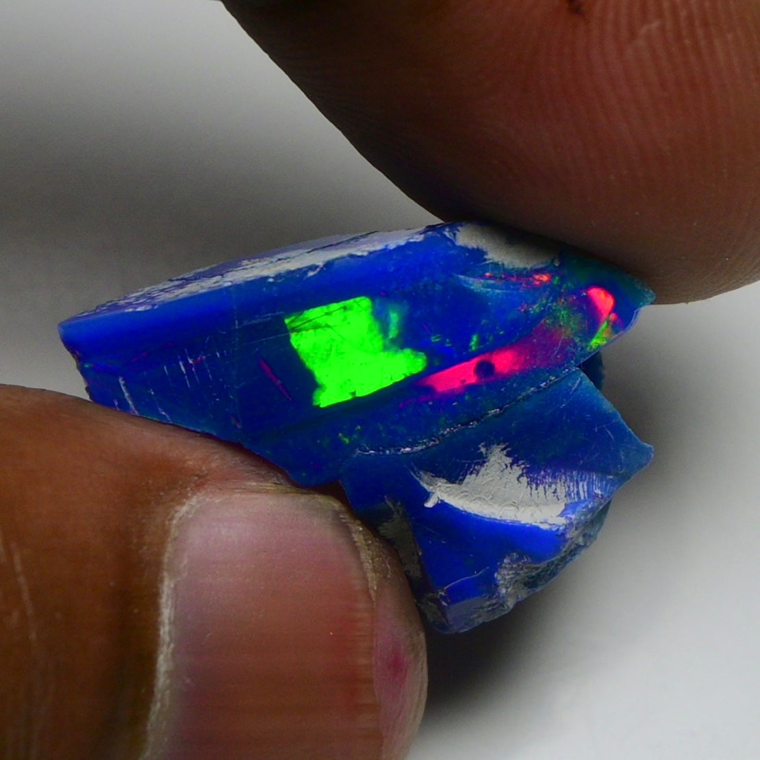 Rare Blue Opal 11.80 Carats | Natural Blue Ethiopian Opal Rough - Ready for Cutting & Jewelry!