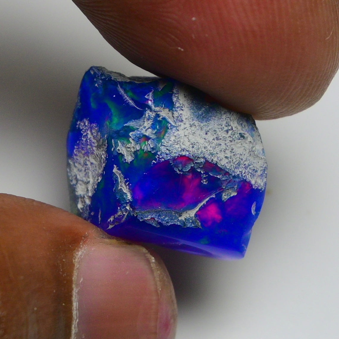 Rare Blue Opal 11.95 Carats | Natural Blue Ethiopian Opal Rough - Ready for Cutting & Jewelry!