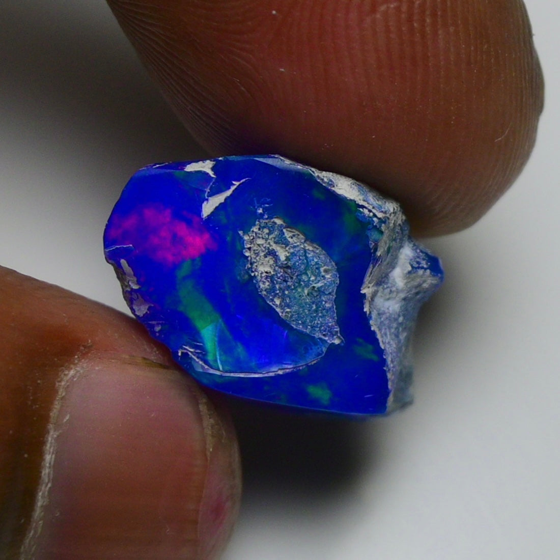 Rare Blue Opal 11.95 Carats | Natural Blue Ethiopian Opal Rough - Ready for Cutting & Jewelry!