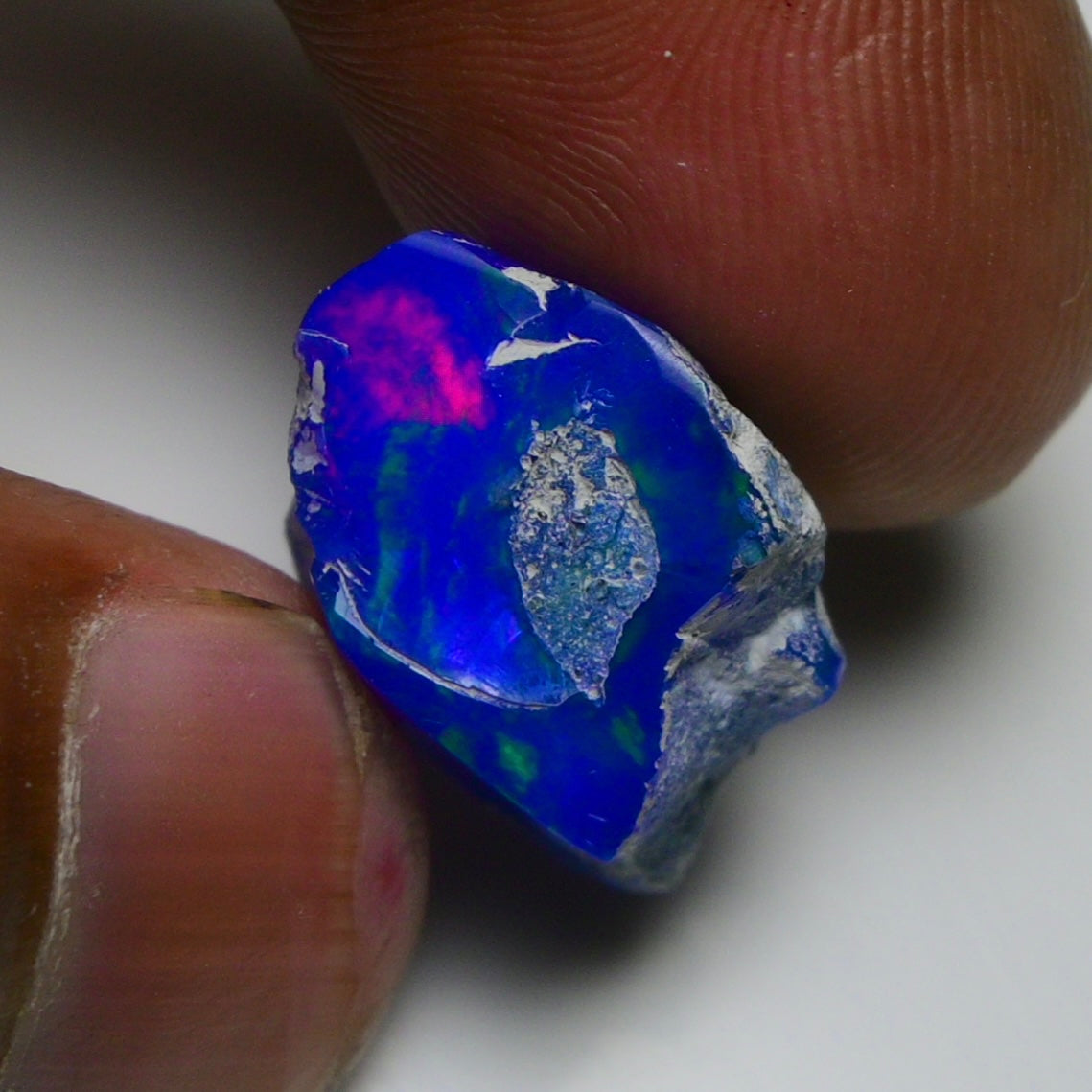 Rare Blue Opal 11.95 Carats | Natural Blue Ethiopian Opal Rough - Ready for Cutting & Jewelry!