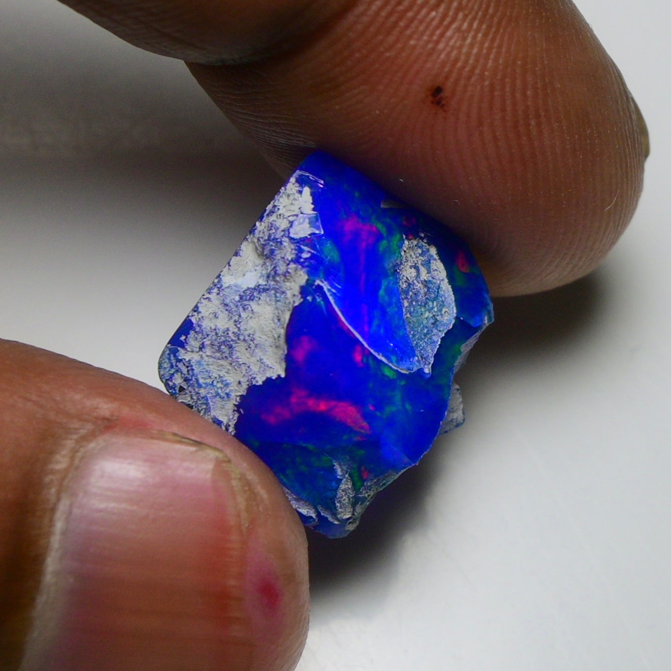 Rare Blue Opal 11.95 Carats | Natural Blue Ethiopian Opal Rough - Ready for Cutting & Jewelry!